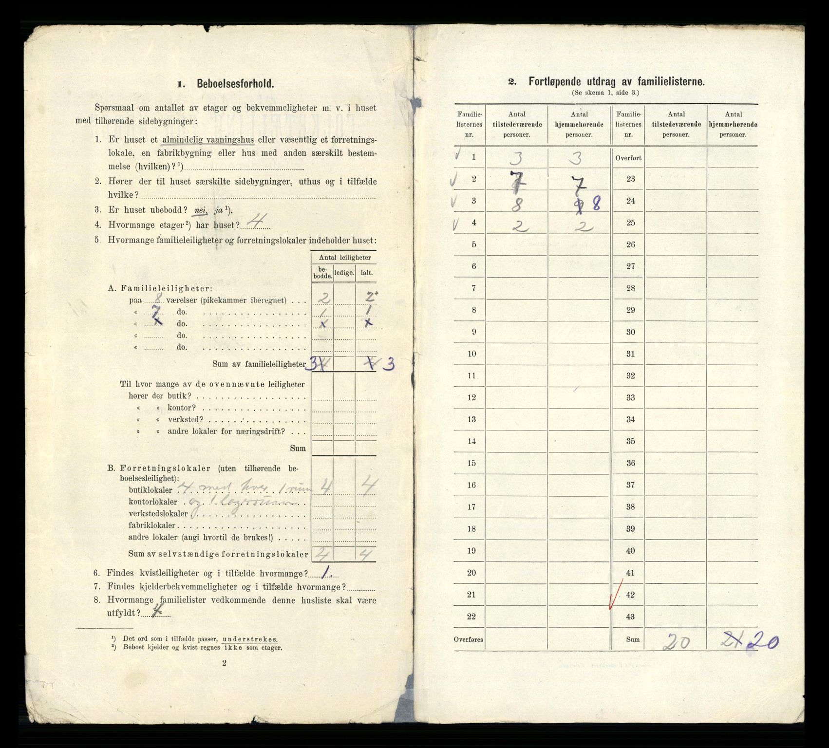 RA, 1910 census for Bergen, 1910, p. 21292