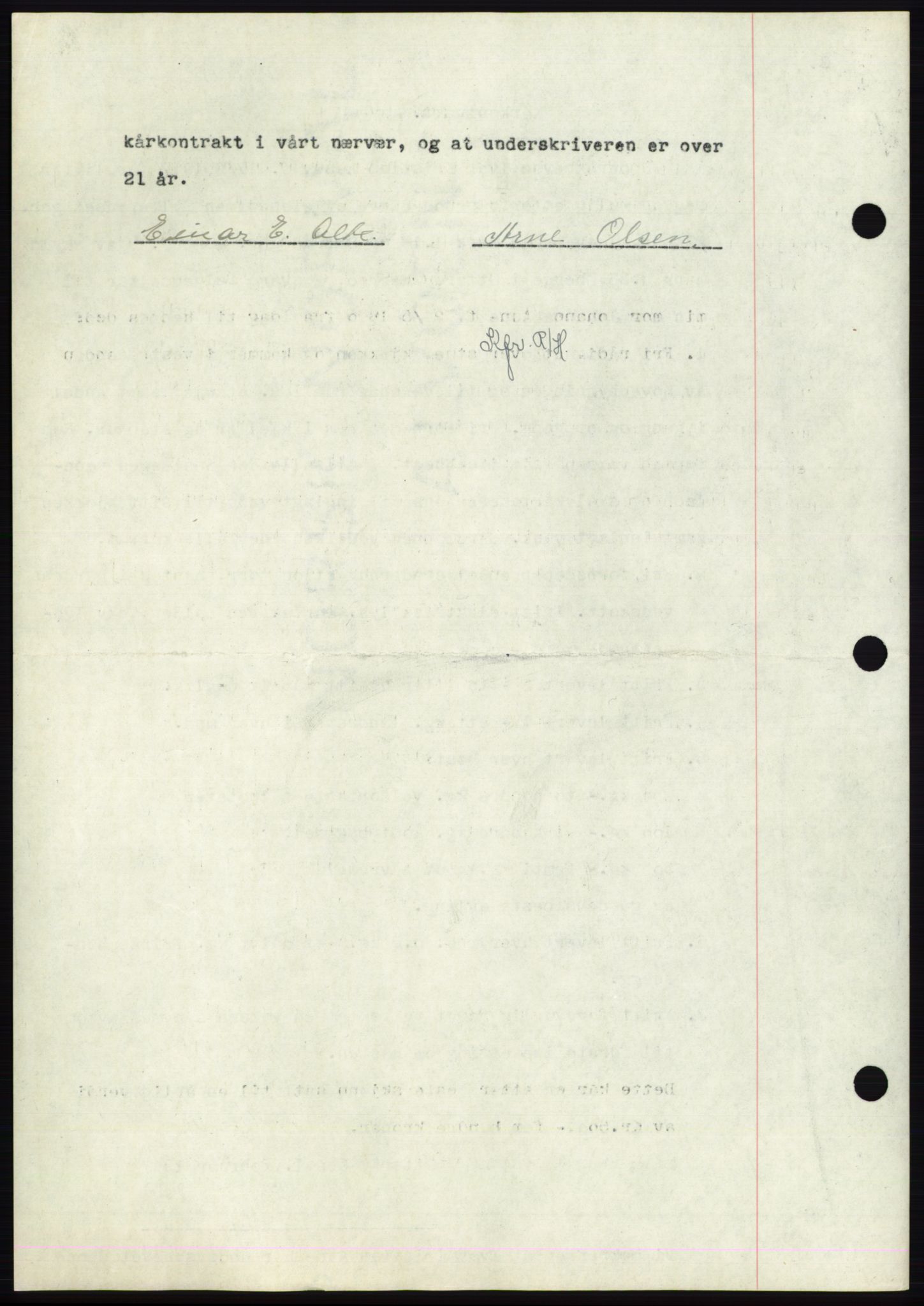 Namdal sorenskriveri, AV/SAT-A-4133/1/2/2C: Mortgage book no. -, 1946-1947, Diary no: : 302/1947