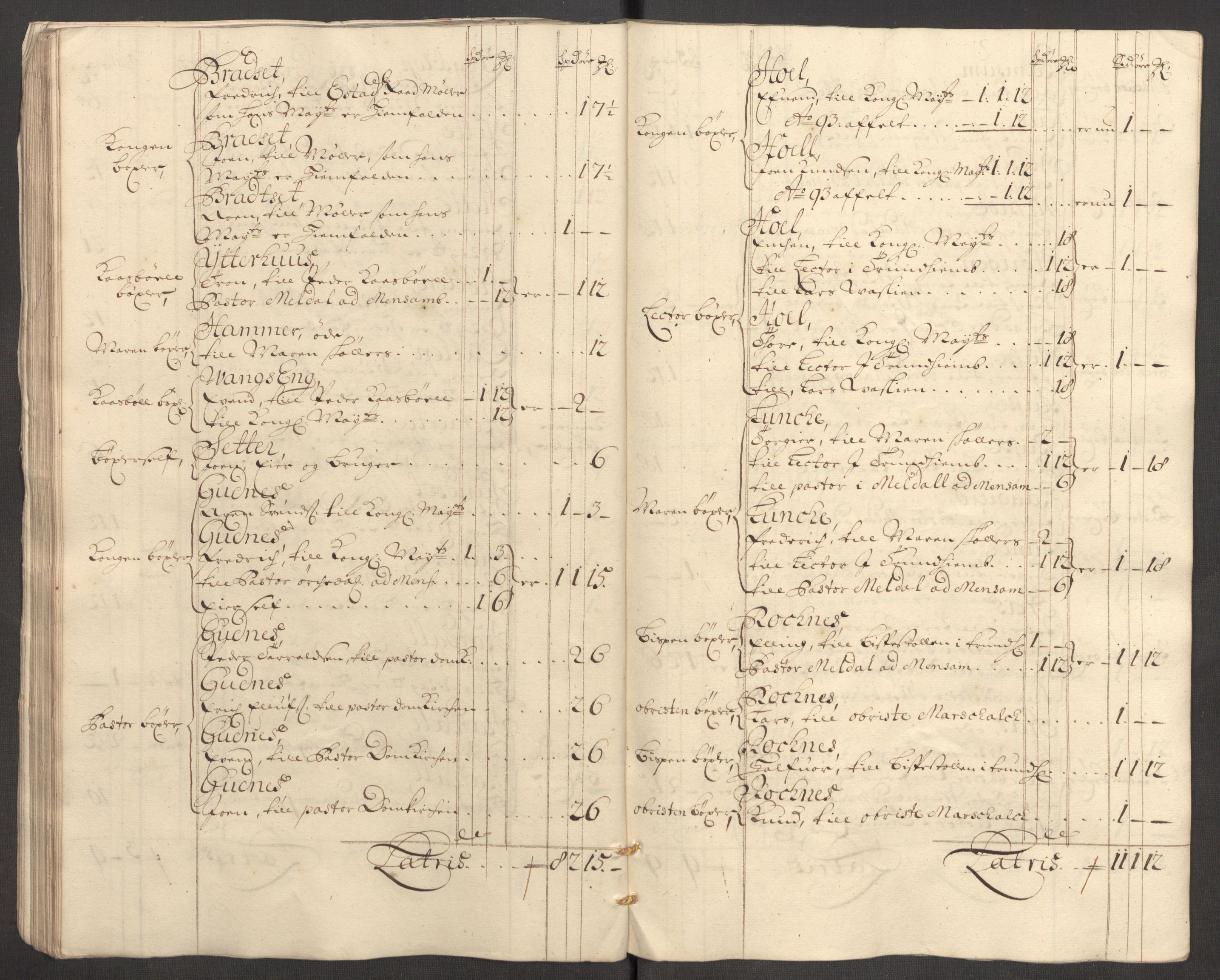 Rentekammeret inntil 1814, Reviderte regnskaper, Fogderegnskap, AV/RA-EA-4092/R60/L3951: Fogderegnskap Orkdal og Gauldal, 1701, p. 56