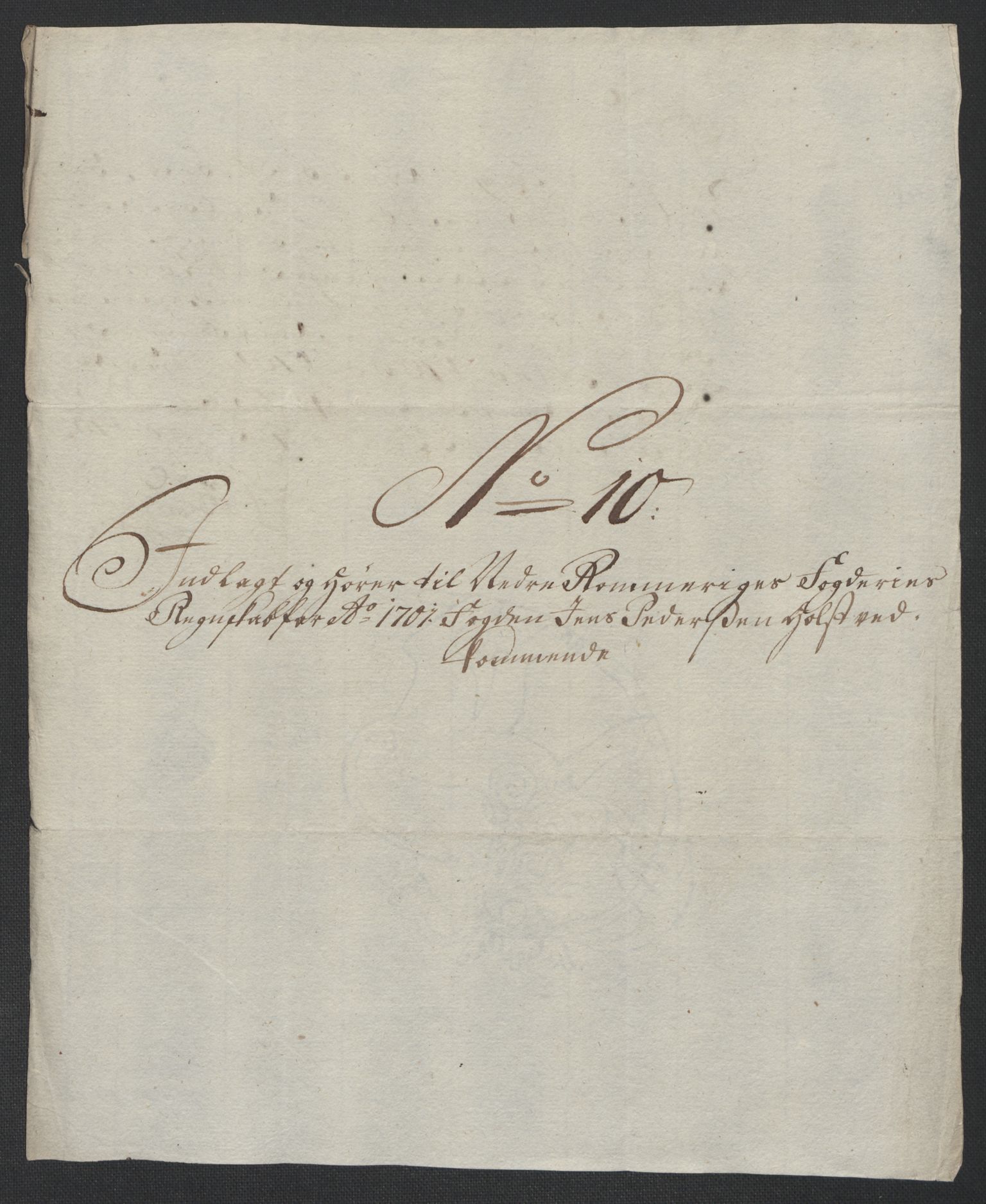 Rentekammeret inntil 1814, Reviderte regnskaper, Fogderegnskap, AV/RA-EA-4092/R11/L0584: Fogderegnskap Nedre Romerike, 1701, p. 222