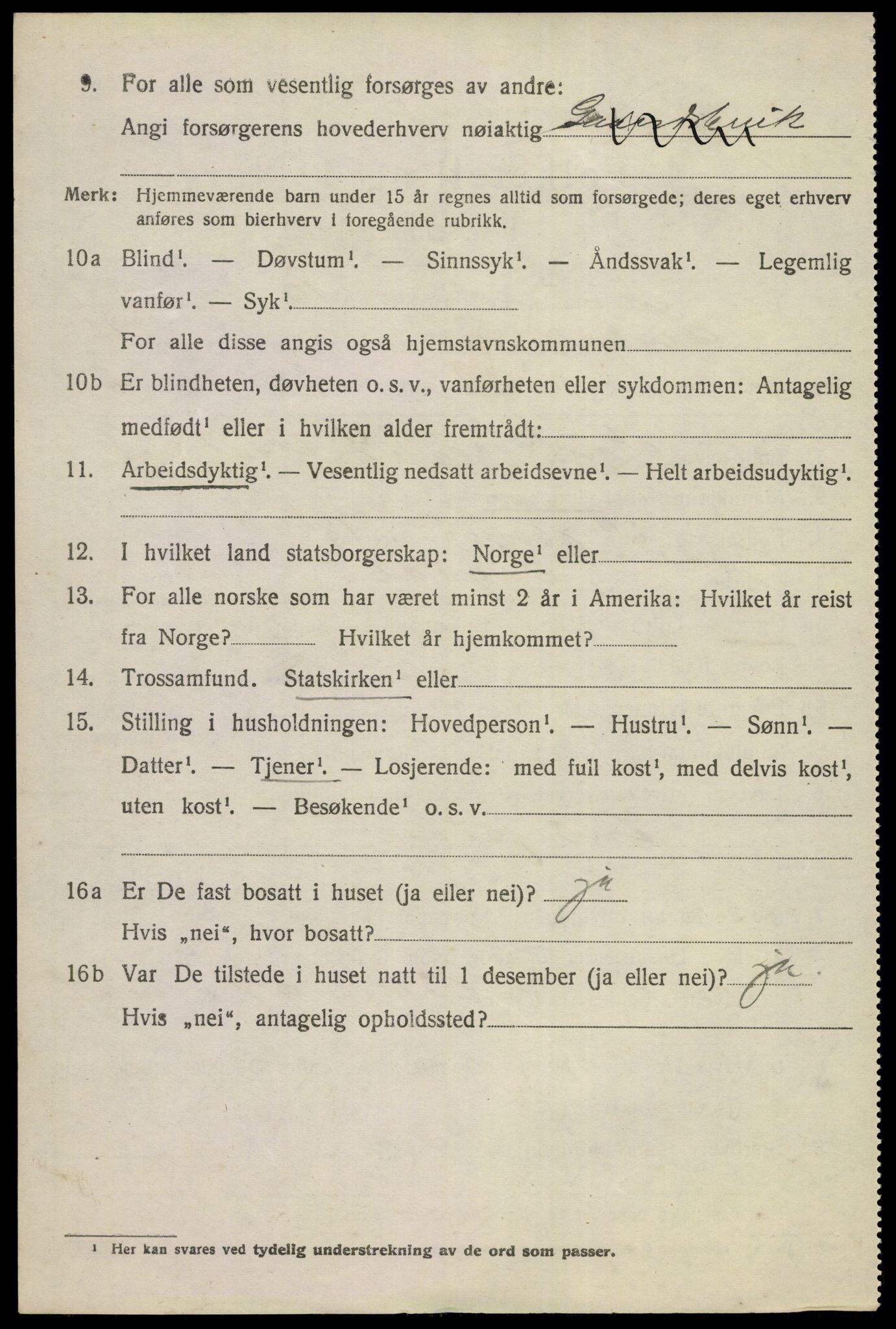 SAKO, 1920 census for Sigdal, 1920, p. 3779