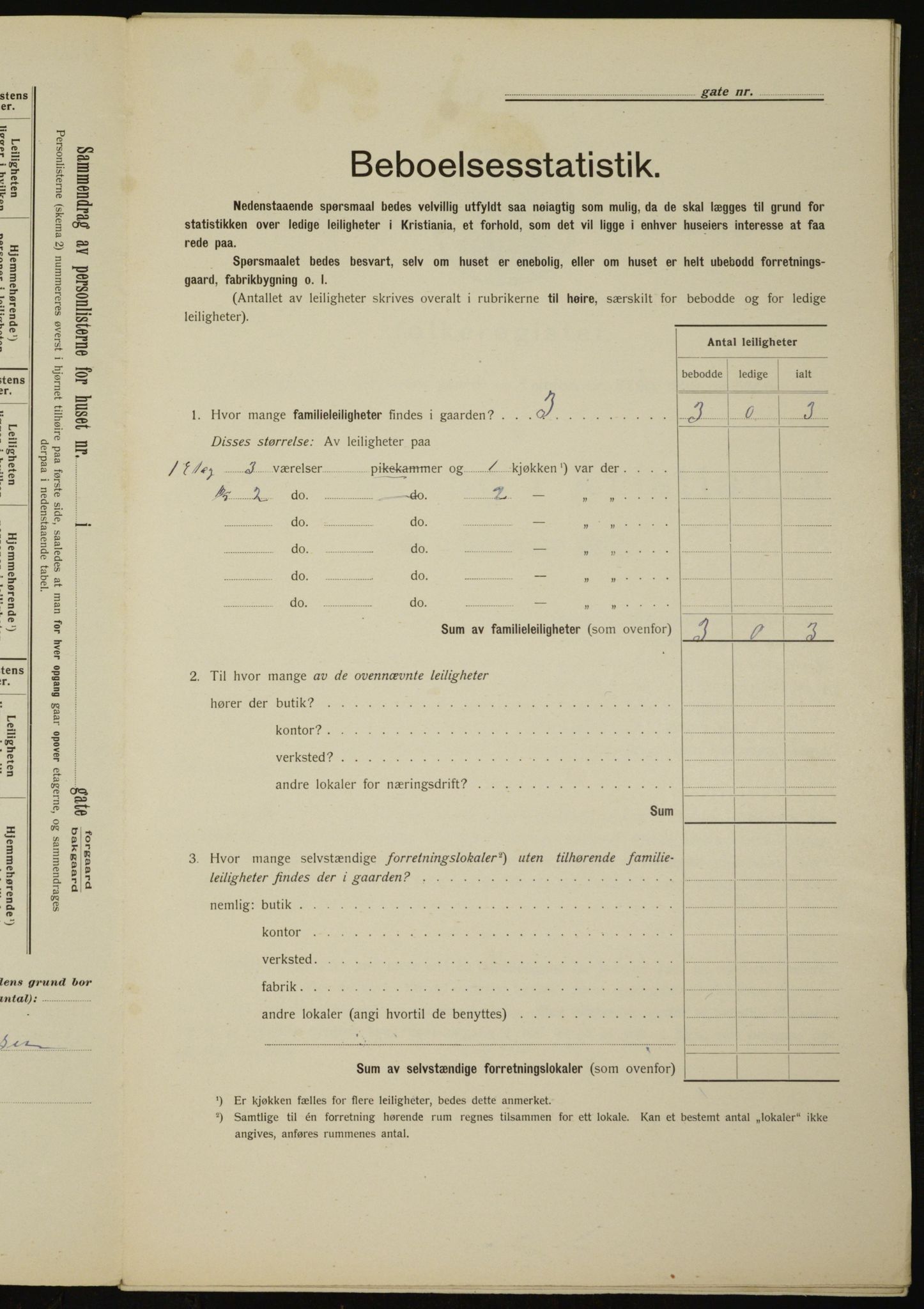 OBA, Municipal Census 1912 for Kristiania, 1912, p. 44283