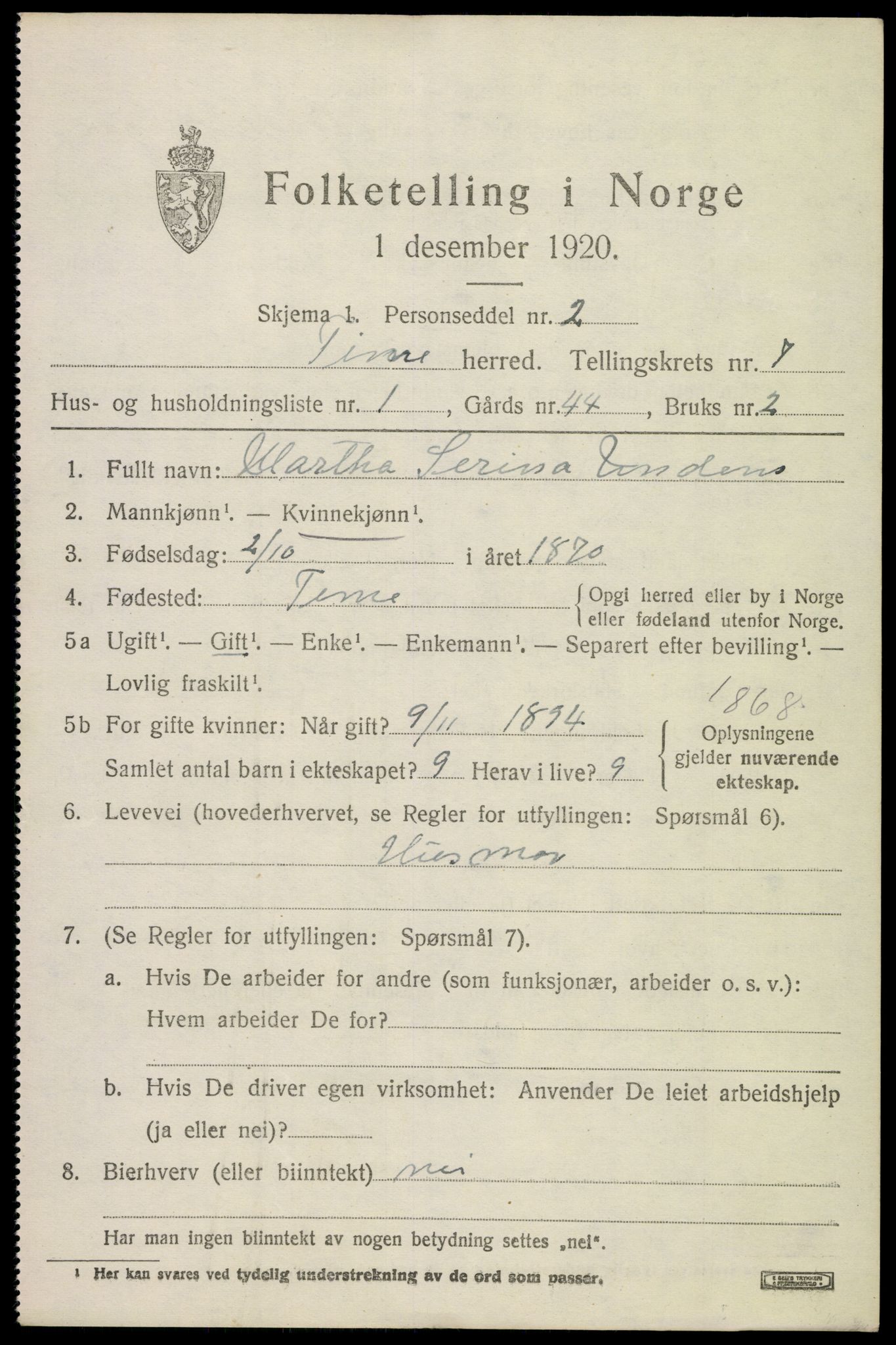 SAST, 1920 census for Time, 1920, p. 7247