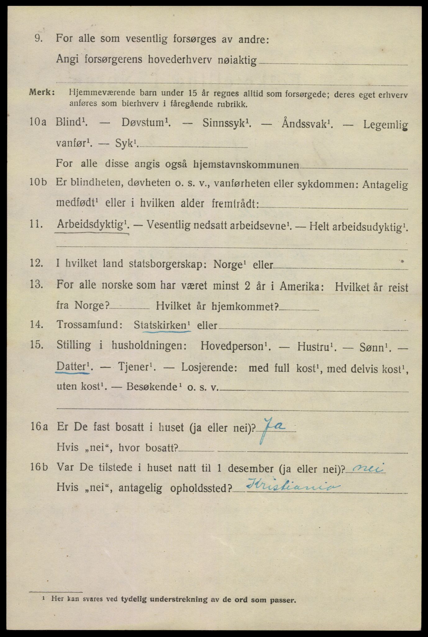 SAKO, 1920 census for Åsgårdstrand, 1920, p. 1218