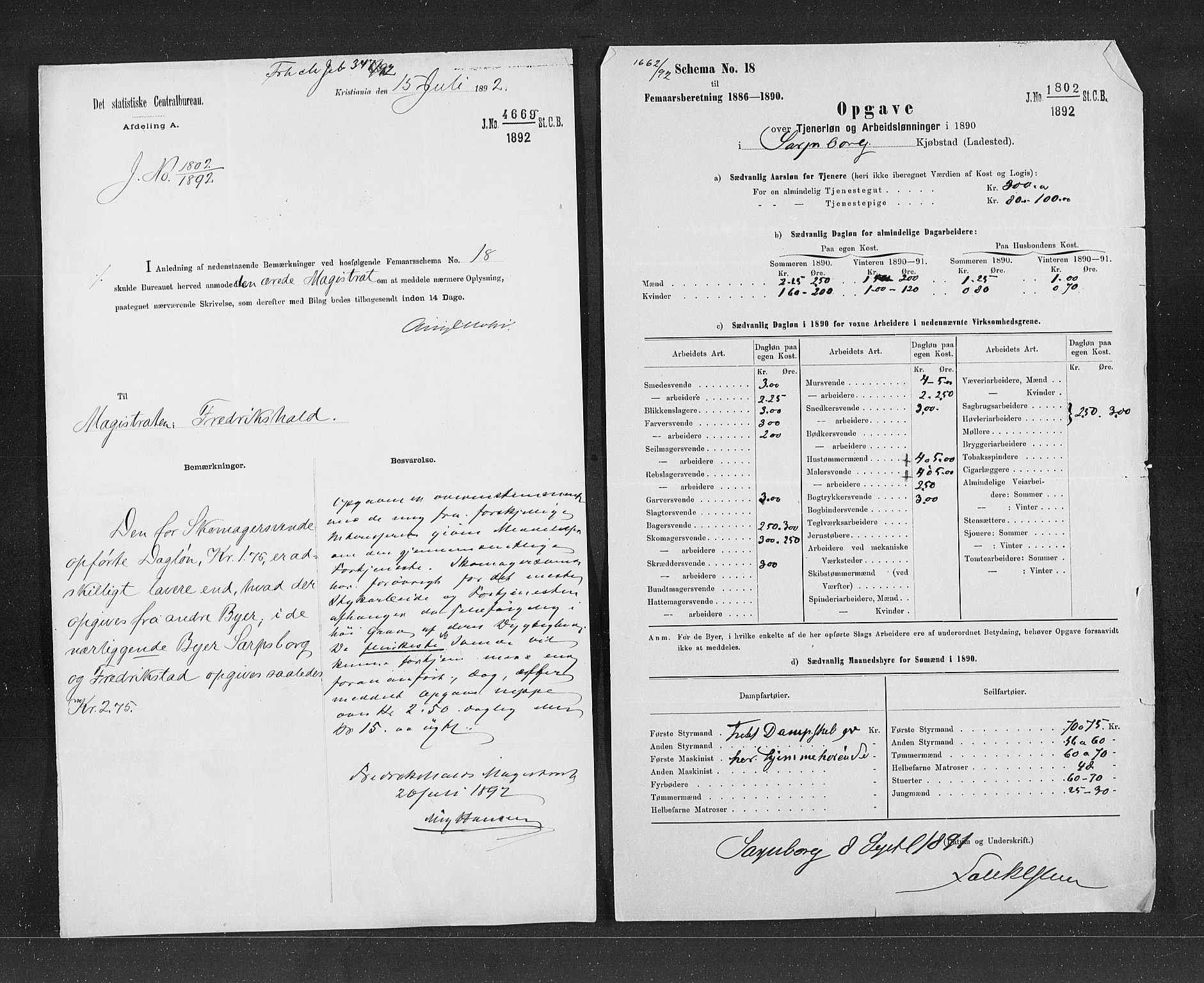 Statistisk sentralbyrå, Næringsøkonomiske emner, Generelt - Amtmennenes femårsberetninger, AV/RA-S-2233/F/Fa/L0078: --, 1886-1890, p. 166