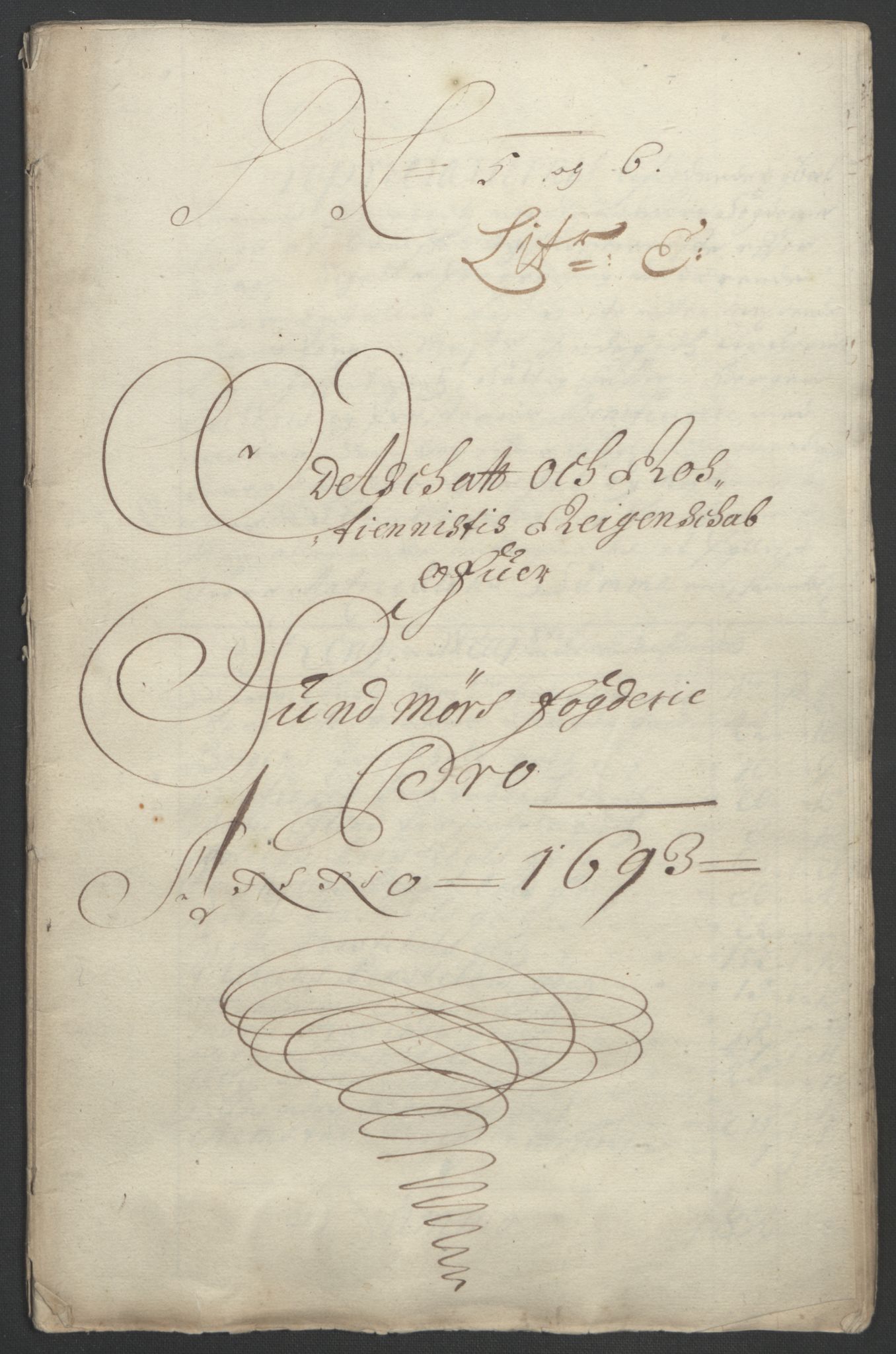 Rentekammeret inntil 1814, Reviderte regnskaper, Fogderegnskap, RA/EA-4092/R54/L3554: Fogderegnskap Sunnmøre, 1691-1693, p. 448