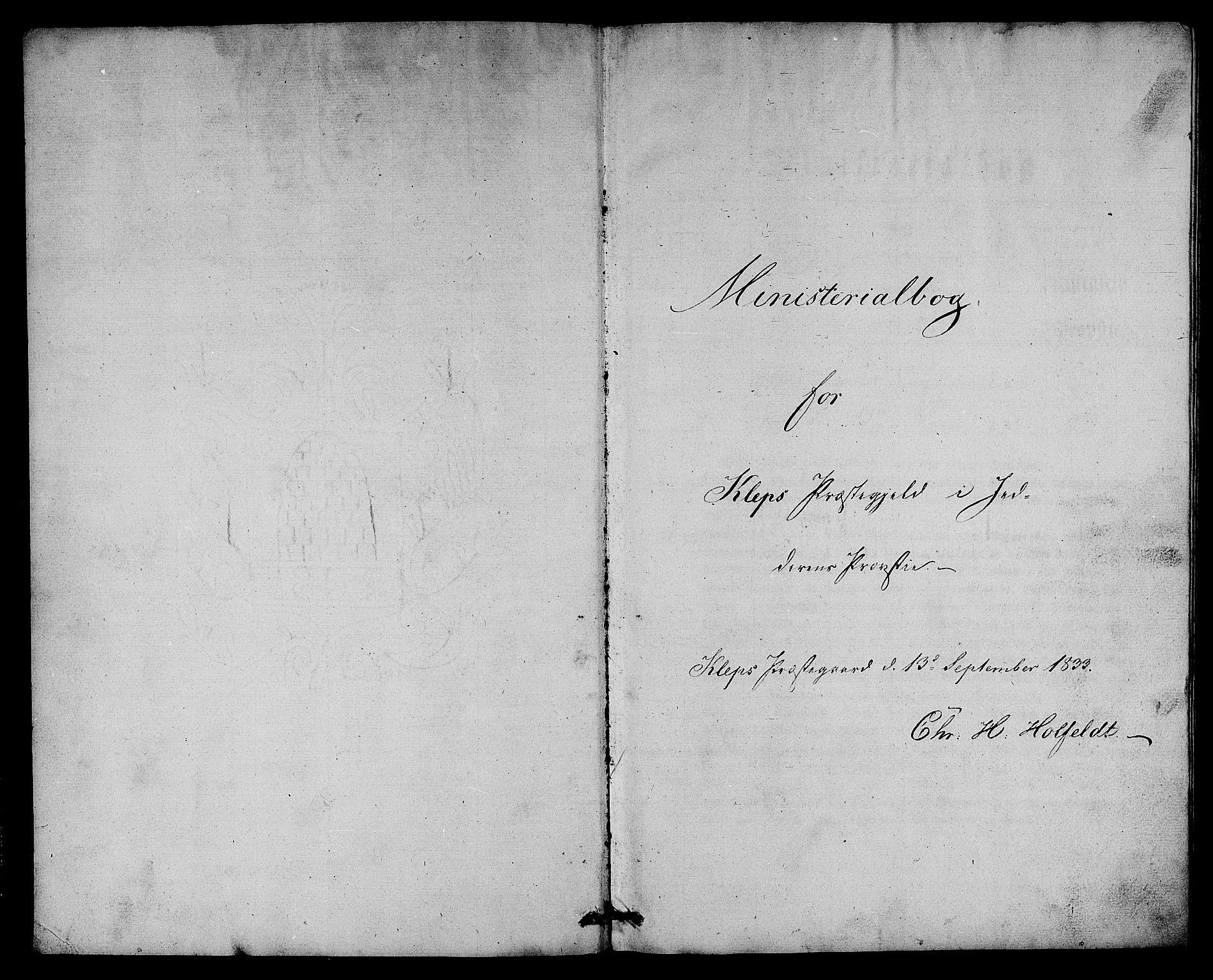 Klepp sokneprestkontor, SAST/A-101803/001/3/30BA/L0003: Parish register (official) no. A 3, 1833-1842