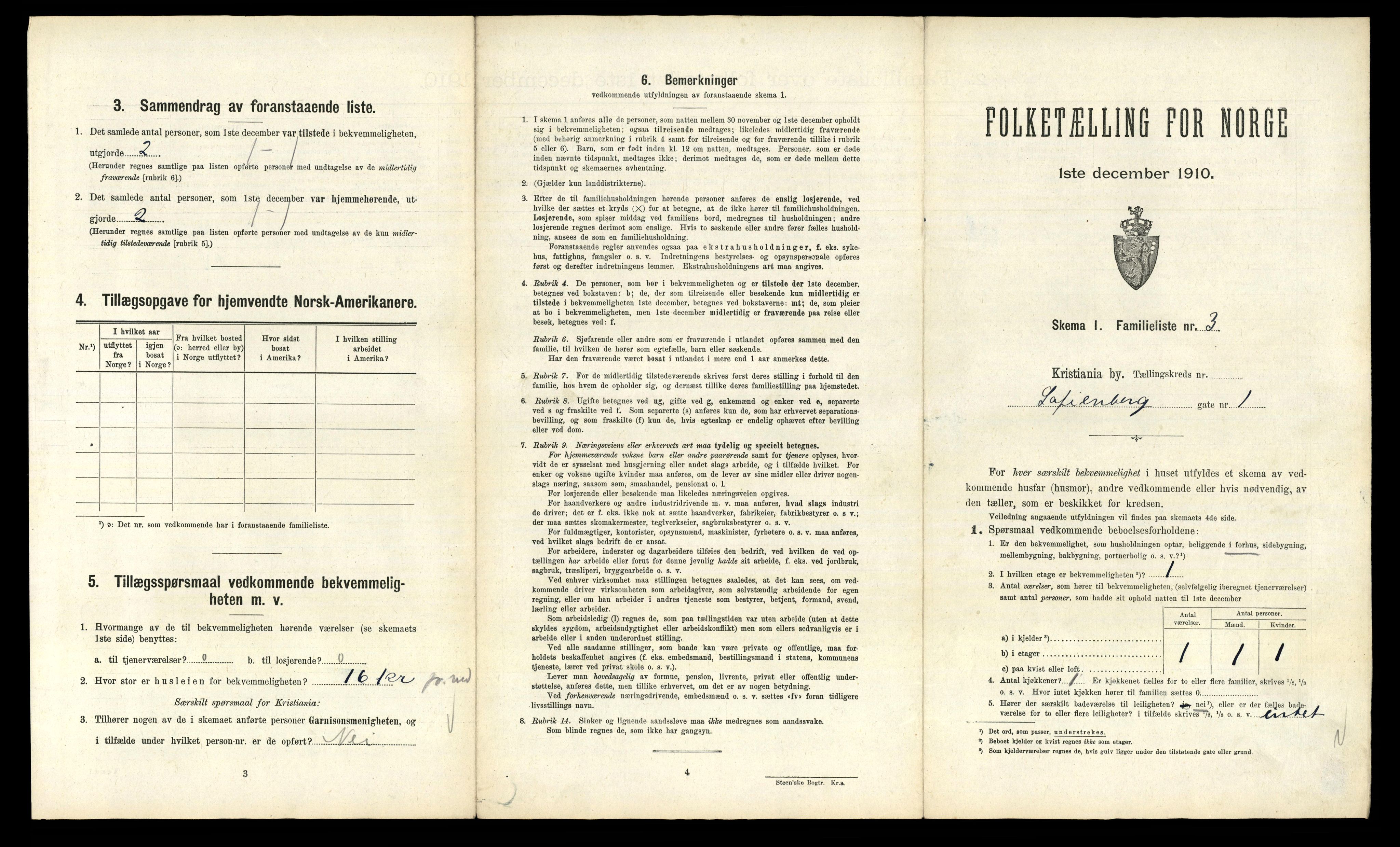 RA, 1910 census for Kristiania, 1910, p. 93649