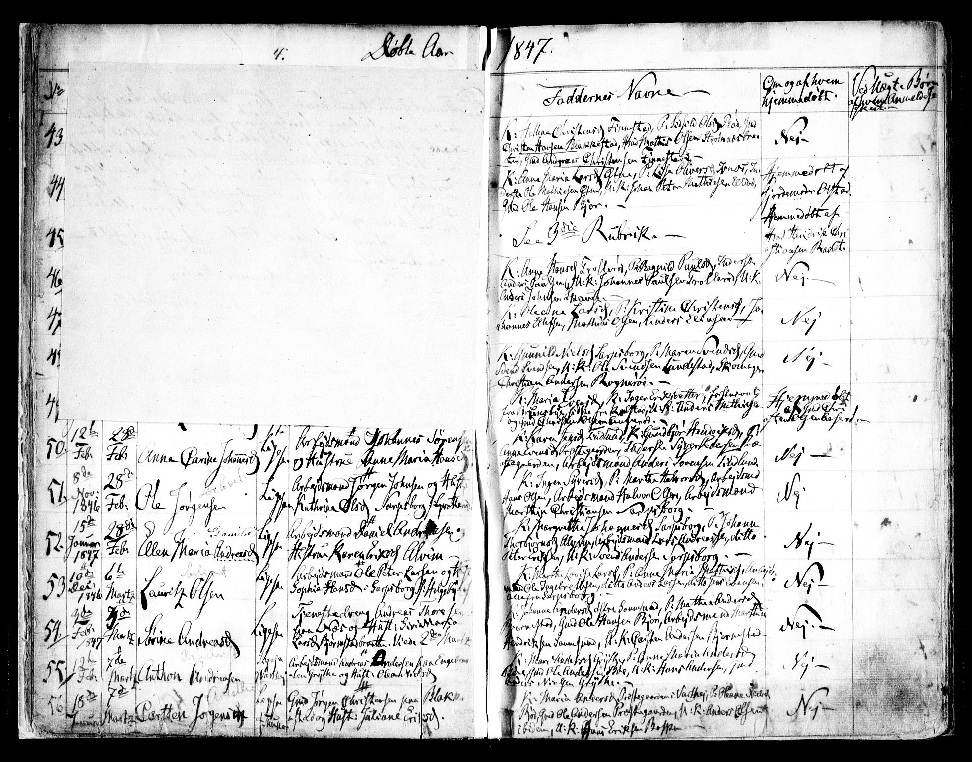 Tune prestekontor Kirkebøker, AV/SAO-A-2007/F/Fa/L0010a: Parish register (official) no. 10A, 1847-1852, p. 4