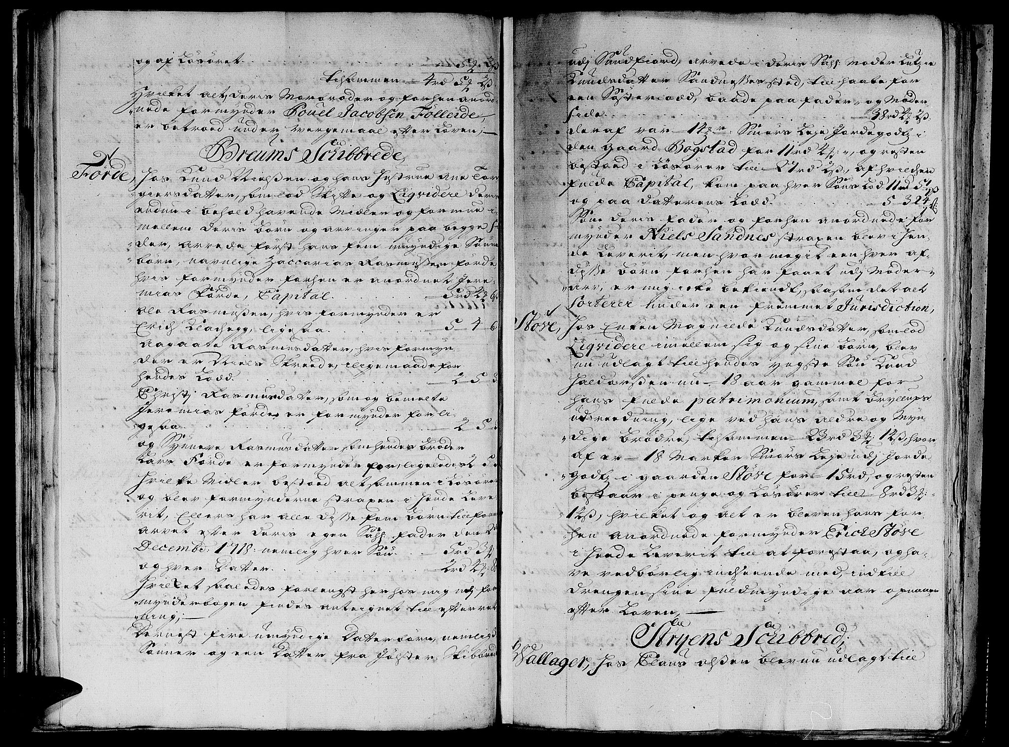 Nordfjord sorenskriveri, SAB/A-2801/04/04a/L0008: Skifteprotokollar, 1733-1744, p. 38
