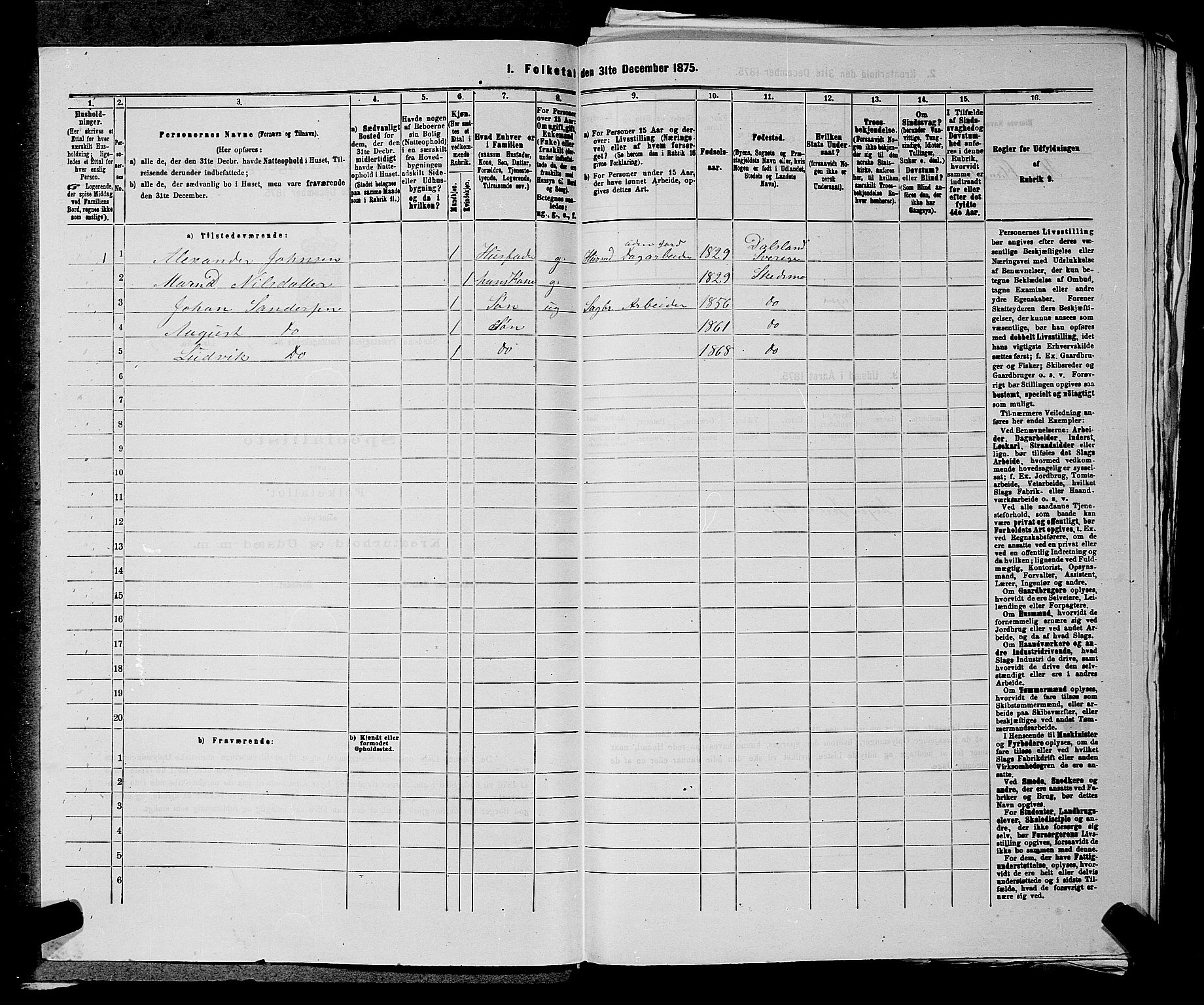 RA, 1875 census for 0231P Skedsmo, 1875, p. 556