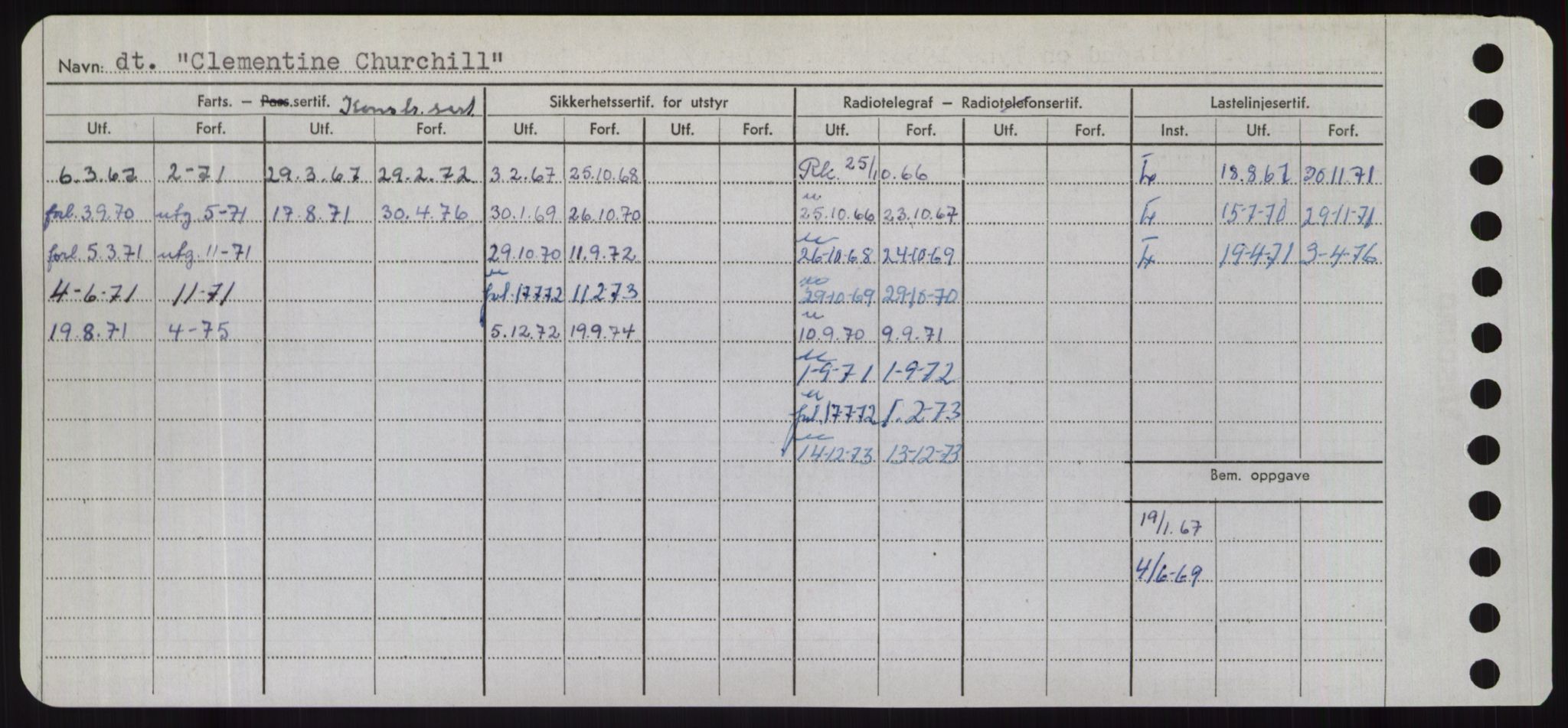 Sjøfartsdirektoratet med forløpere, Skipsmålingen, AV/RA-S-1627/H/Hd/L0008: Fartøy, C-D, p. 64