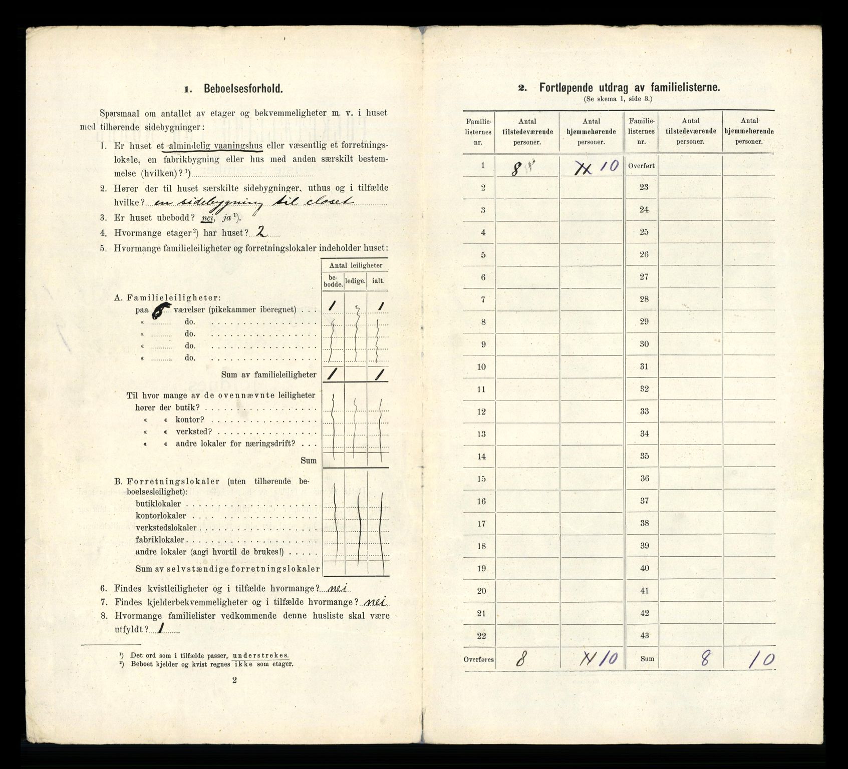 RA, 1910 census for Bergen, 1910, p. 9436