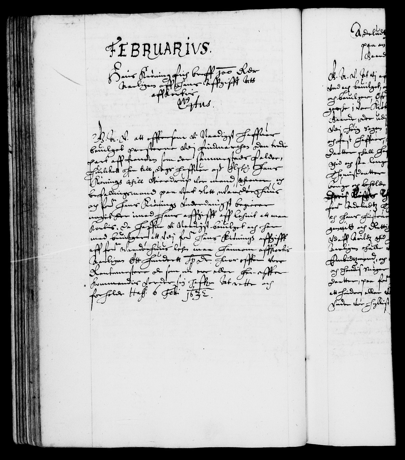 Danske Kanselli 1572-1799, AV/RA-EA-3023/F/Fc/Fca/Fcaa/L0005: Norske registre (mikrofilm), 1631-1636, p. 59b