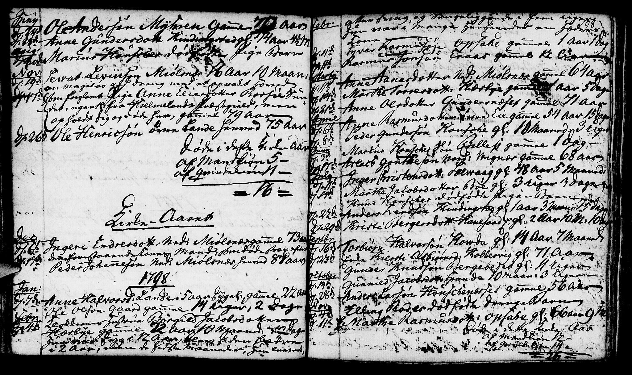 Finnøy sokneprestkontor, SAST/A-101825/H/Ha/Haa/L0005: Parish register (official) no. A 5, 1773-1816, p. 198