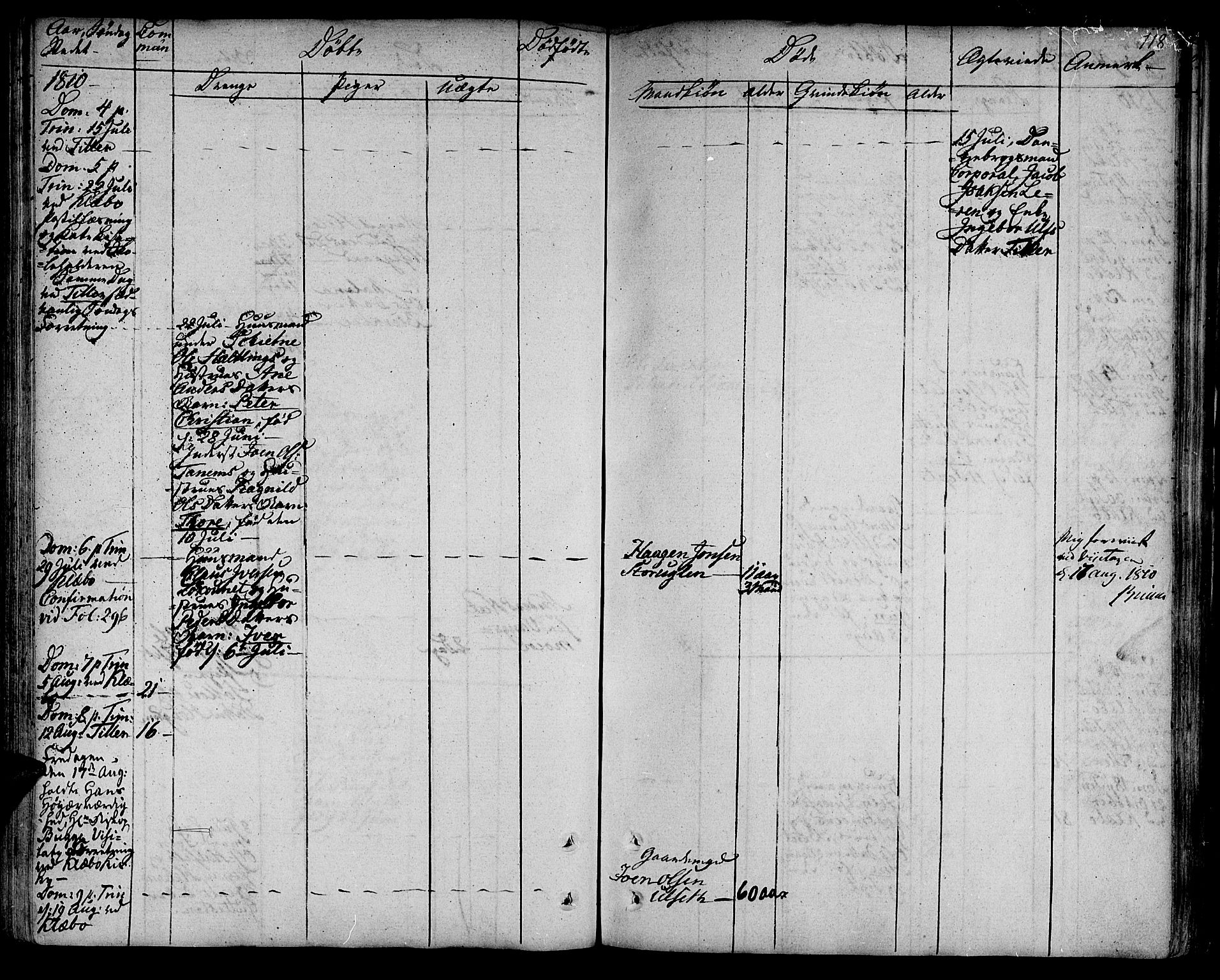 Ministerialprotokoller, klokkerbøker og fødselsregistre - Sør-Trøndelag, AV/SAT-A-1456/618/L0438: Parish register (official) no. 618A03, 1783-1815, p. 118