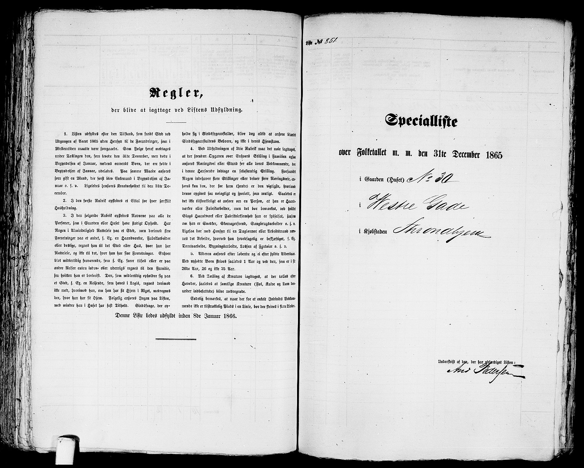 RA, 1865 census for Trondheim, 1865, p. 1774