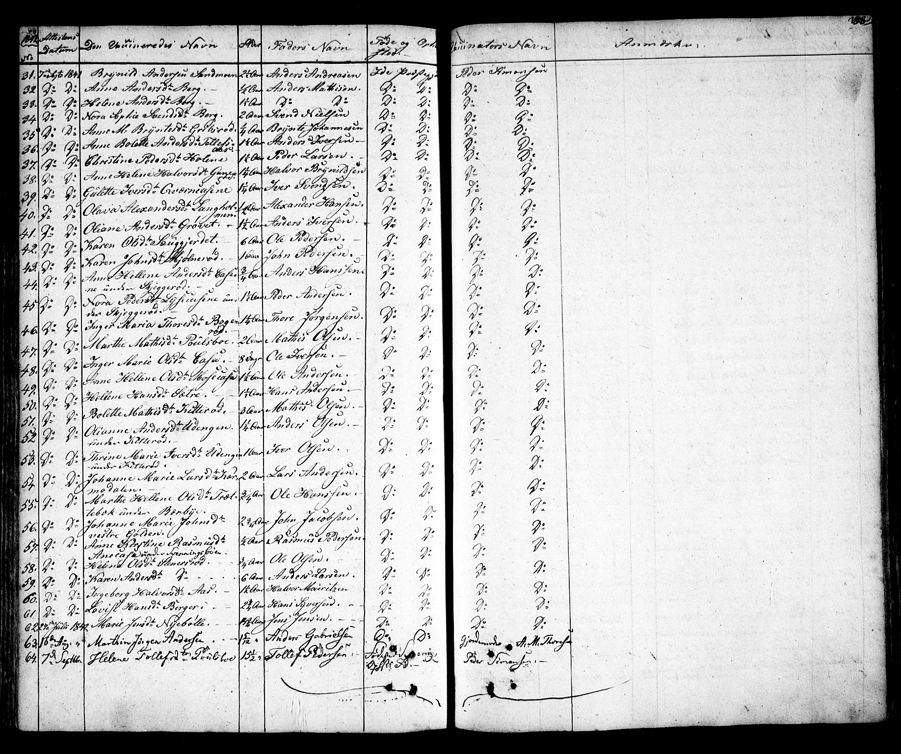 Idd prestekontor Kirkebøker, AV/SAO-A-10911/F/Fc/L0003: Parish register (official) no. III 3, 1832-1847, p. 383