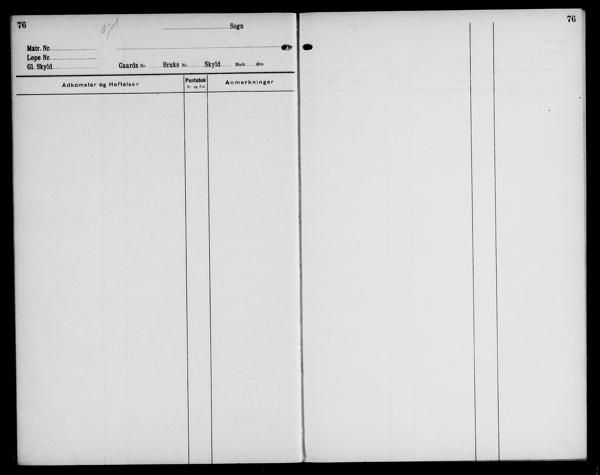 Lofoten sorenskriveri, SAT/A-0017/1/2/2A/L0030: Mortgage register no. 30, p. 76