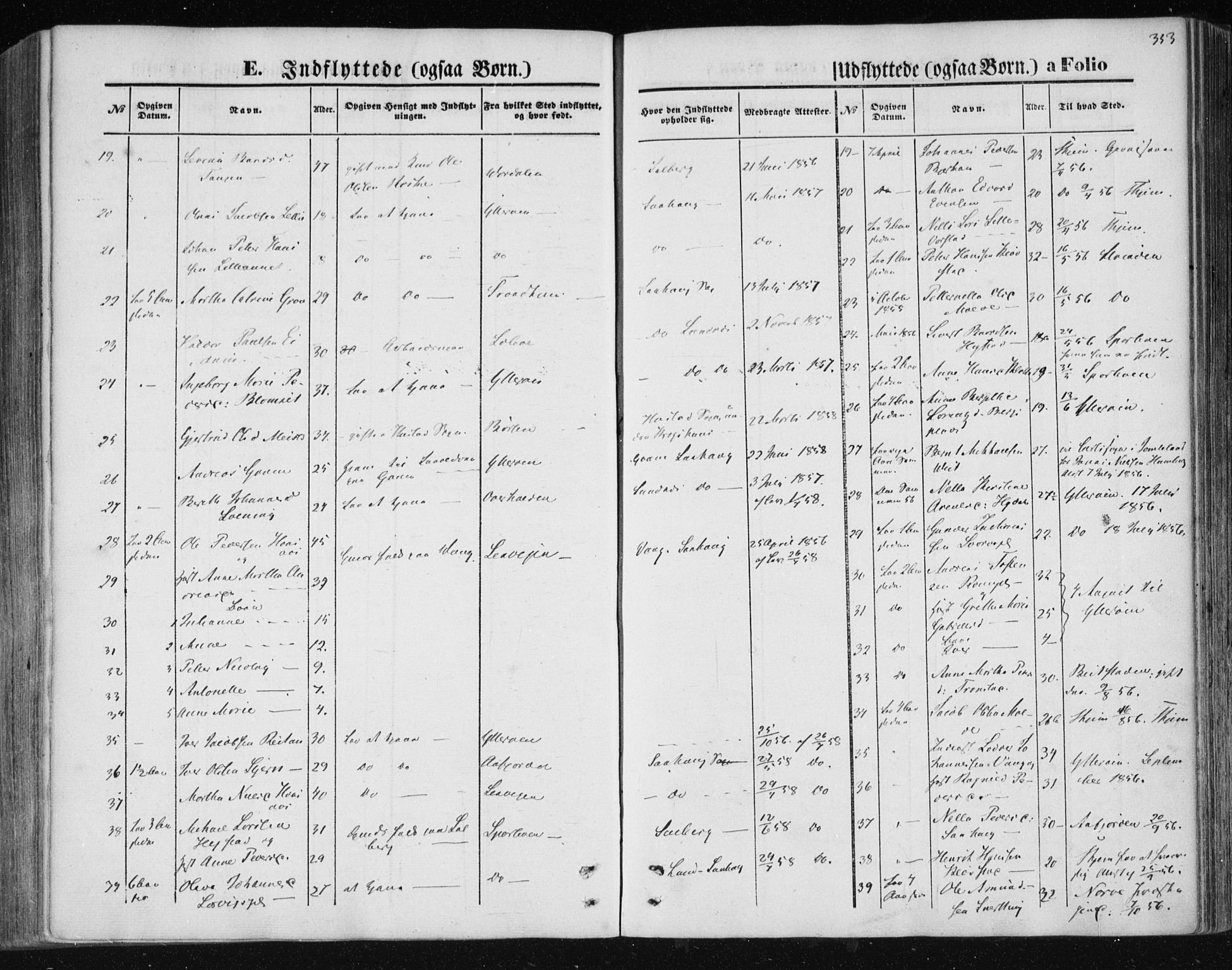 Ministerialprotokoller, klokkerbøker og fødselsregistre - Nord-Trøndelag, SAT/A-1458/730/L0283: Parish register (official) no. 730A08, 1855-1865, p. 353