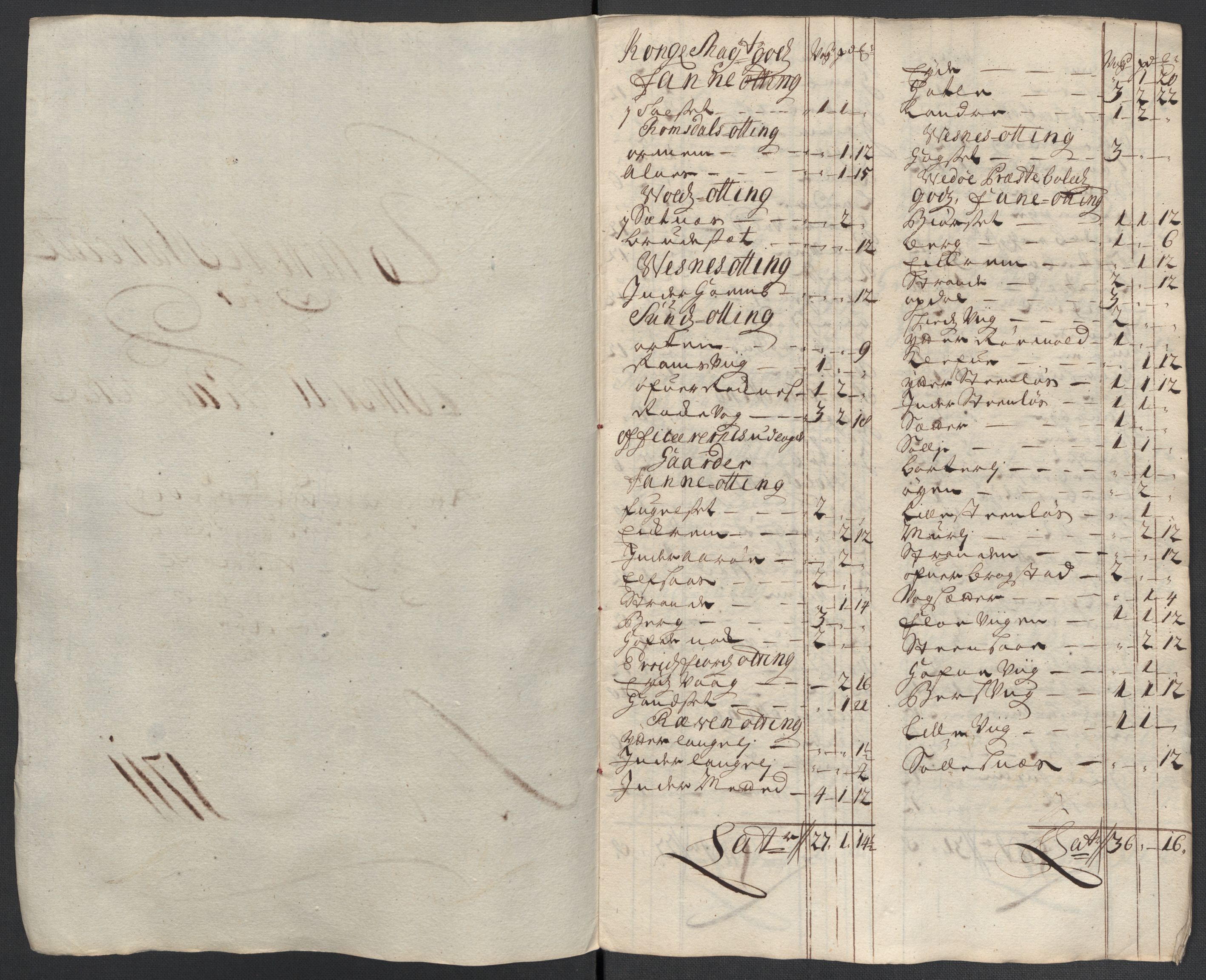 Rentekammeret inntil 1814, Reviderte regnskaper, Fogderegnskap, AV/RA-EA-4092/R55/L3660: Fogderegnskap Romsdal, 1711, p. 423