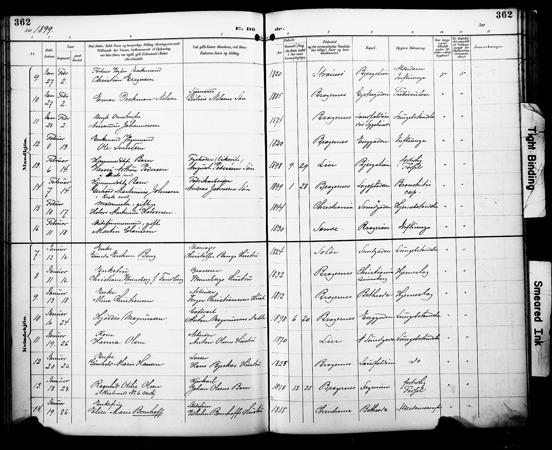 Bragernes kirkebøker, SAKO/A-6/F/Fb/L0008: Parish register (official) no. II 8, 1894-1902, p. 362