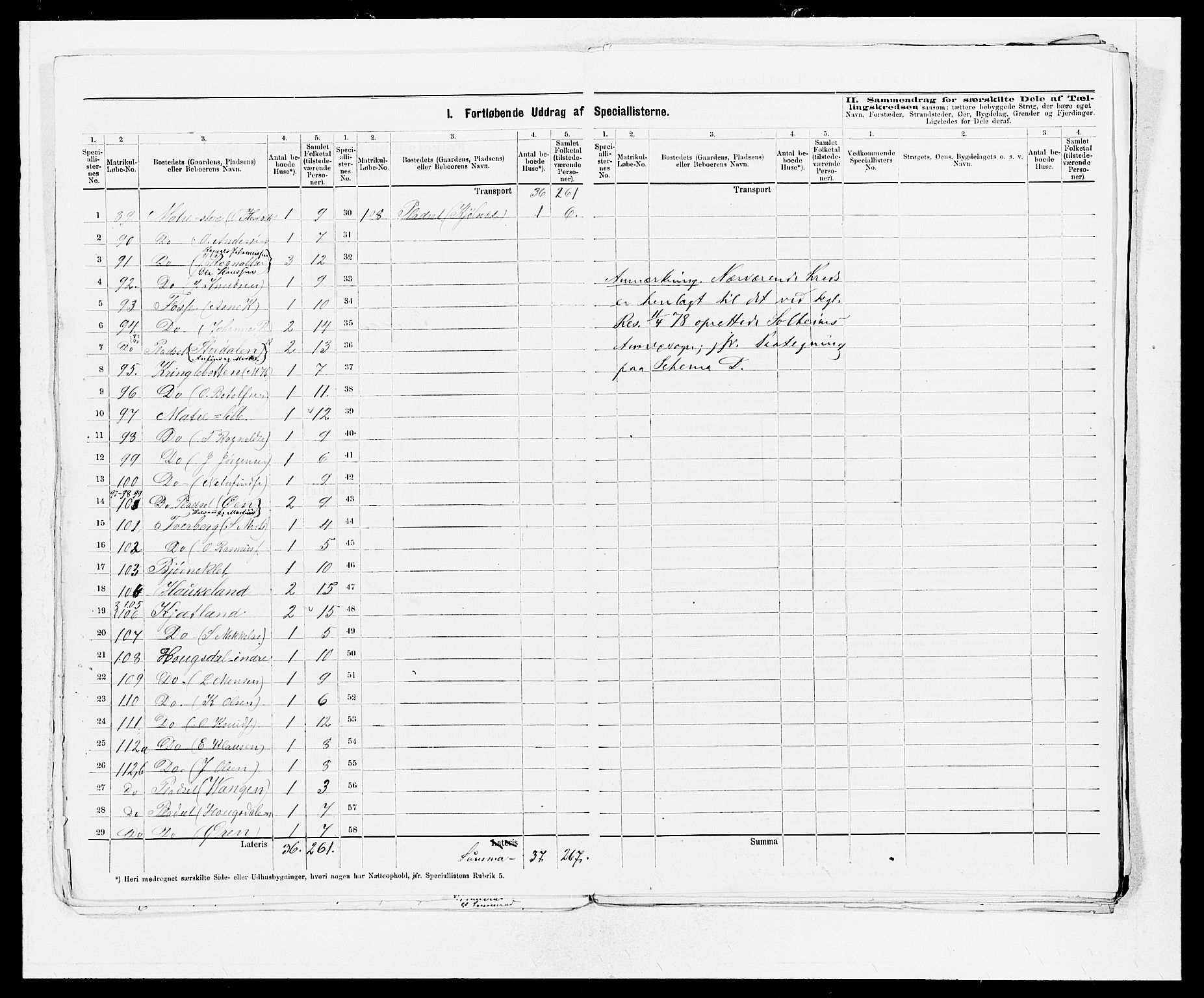 SAB, 1875 census for 1263P Lindås, 1875, p. 12