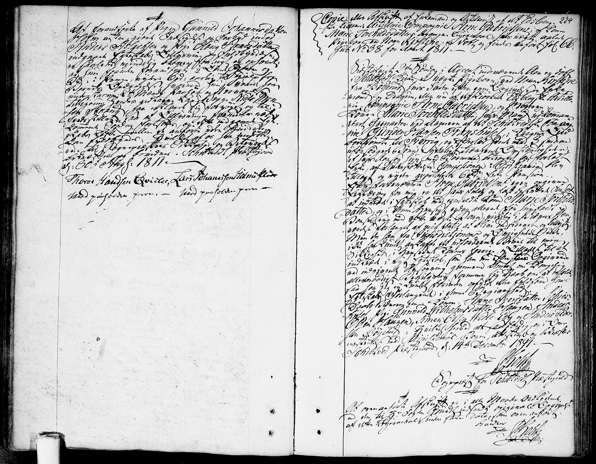 Skiptvet prestekontor Kirkebøker, SAO/A-20009/F/Fa/L0004: Parish register (official) no. 4, 1794-1814, p. 224