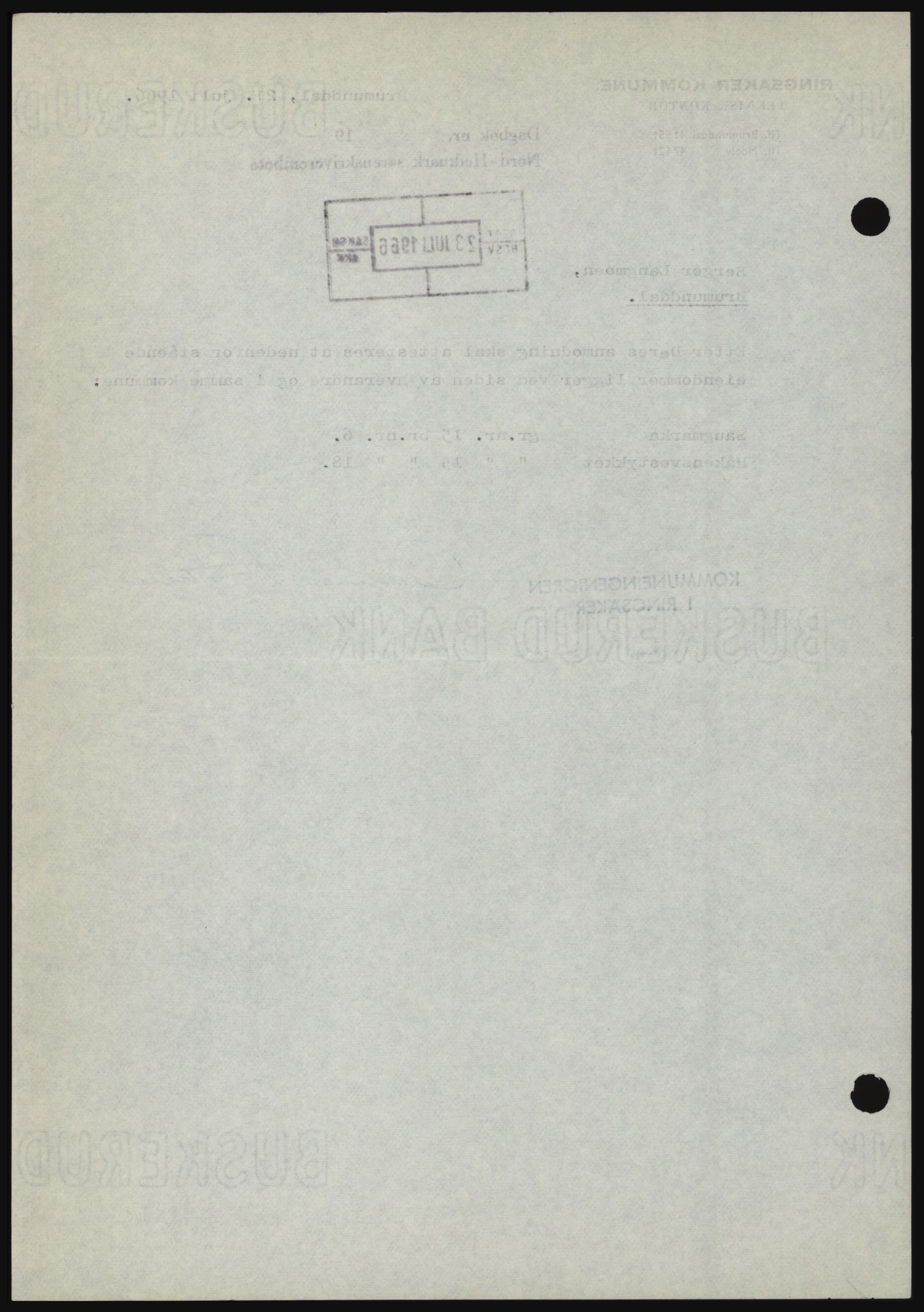 Nord-Hedmark sorenskriveri, SAH/TING-012/H/Hc/L0024: Mortgage book no. 24, 1966-1966, Diary no: : 3778/1966