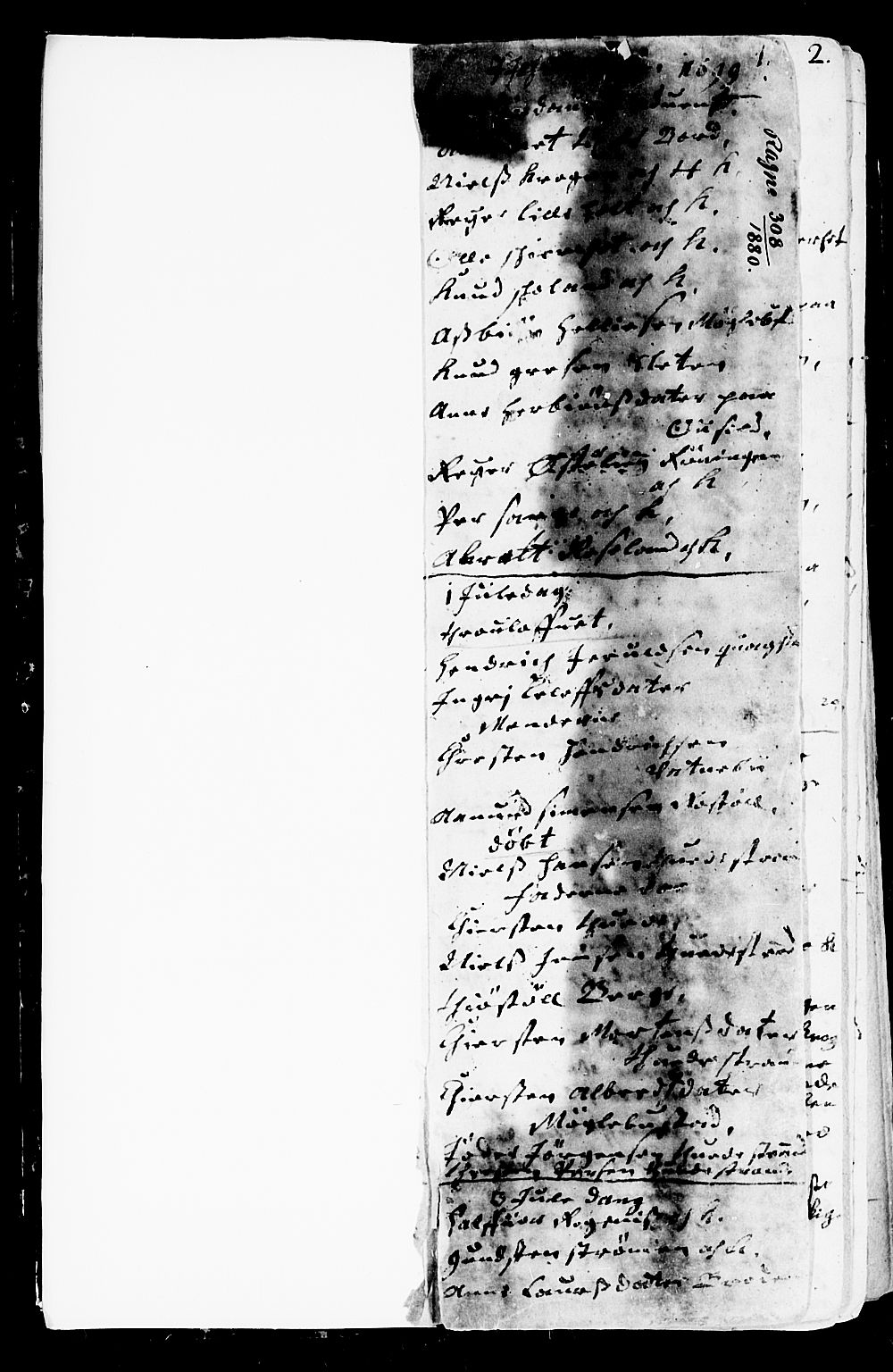 Holt sokneprestkontor, SAK/1111-0021/F/Fb/L0001: Parish register (copy) no. B 1, 1699-1705, p. 1