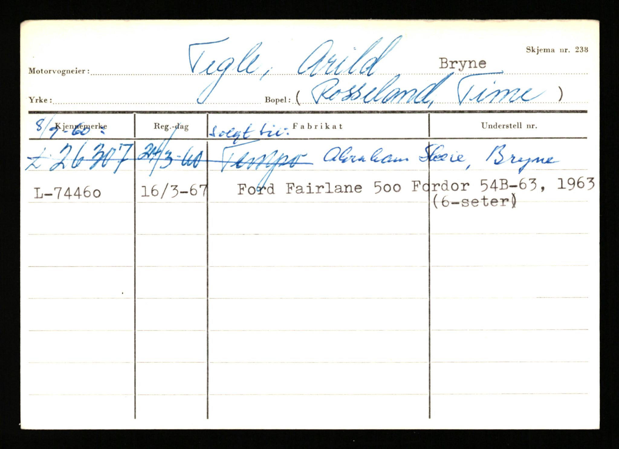 Stavanger trafikkstasjon, SAST/A-101942/0/H/L0038: Sørbø - Tjeltveit, 1930-1971, p. 1559