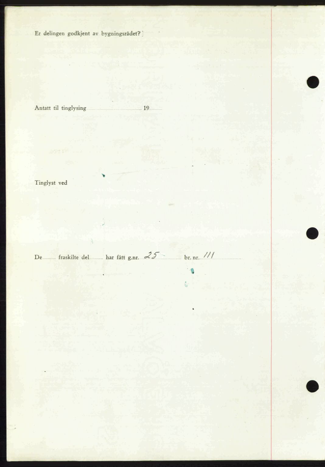 Romsdal sorenskriveri, AV/SAT-A-4149/1/2/2C: Mortgage book no. A23, 1947-1947, Diary no: : 1297/1947