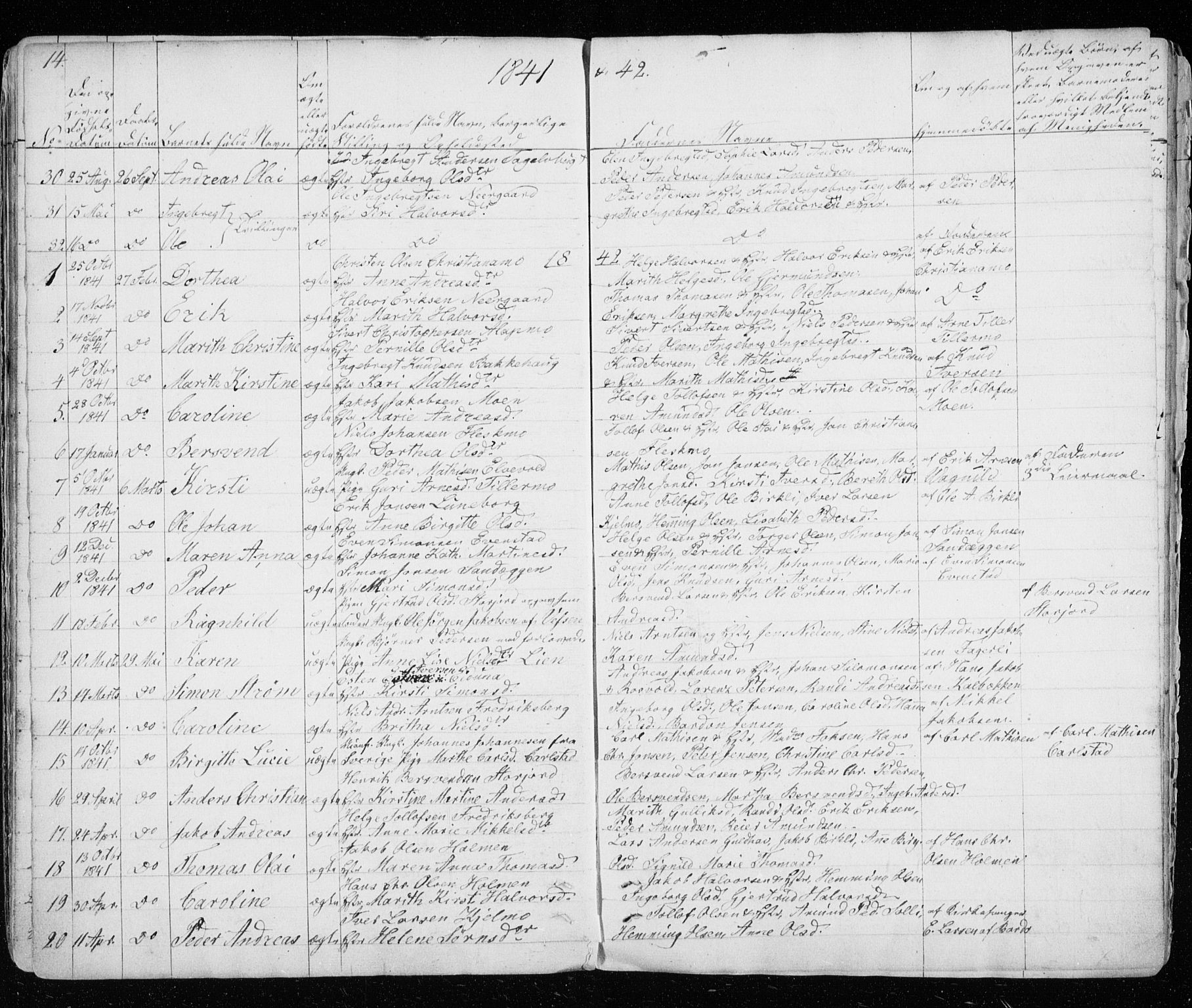 Målselv sokneprestembete, AV/SATØ-S-1311/G/Ga/Gaa/L0001kirke: Parish register (official) no. 1, 1834-1853, p. 14