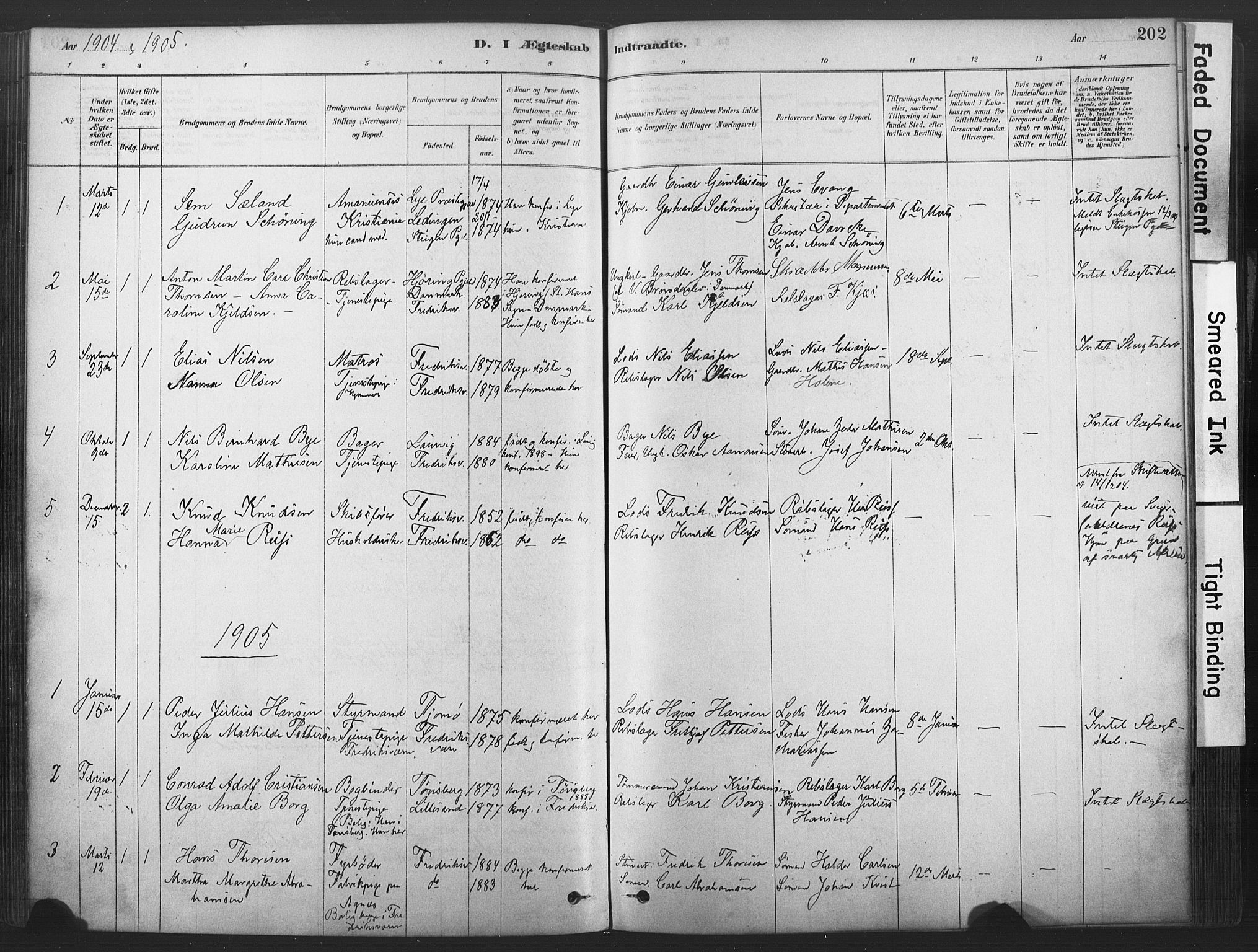 Stavern kirkebøker, SAKO/A-318/F/Fa/L0008: Parish register (official) no. 8, 1878-1905, p. 202