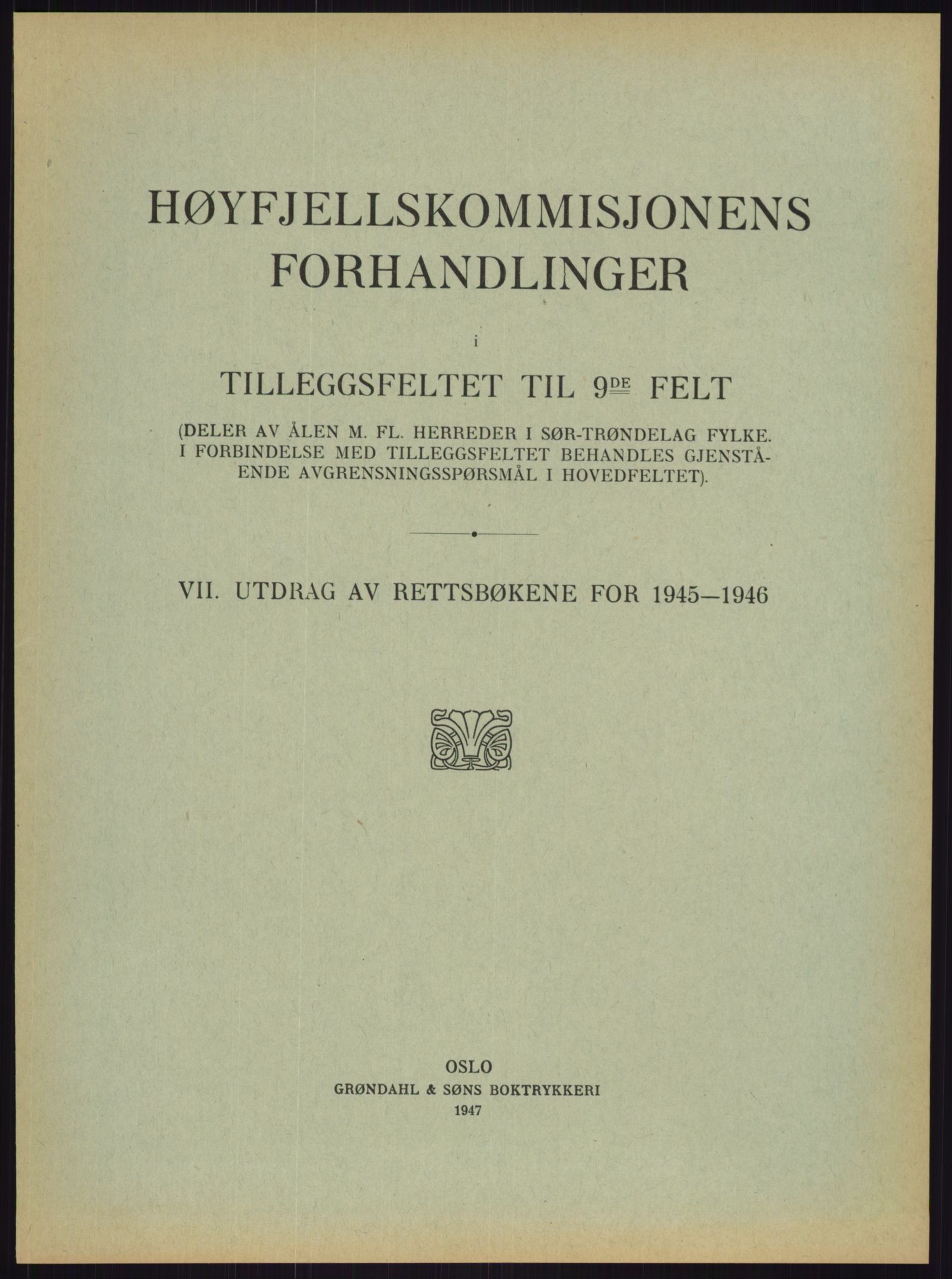 Høyfjellskommisjonen, AV/RA-S-1546/X/Xa/L0001: Nr. 1-33, 1909-1953, p. 4464