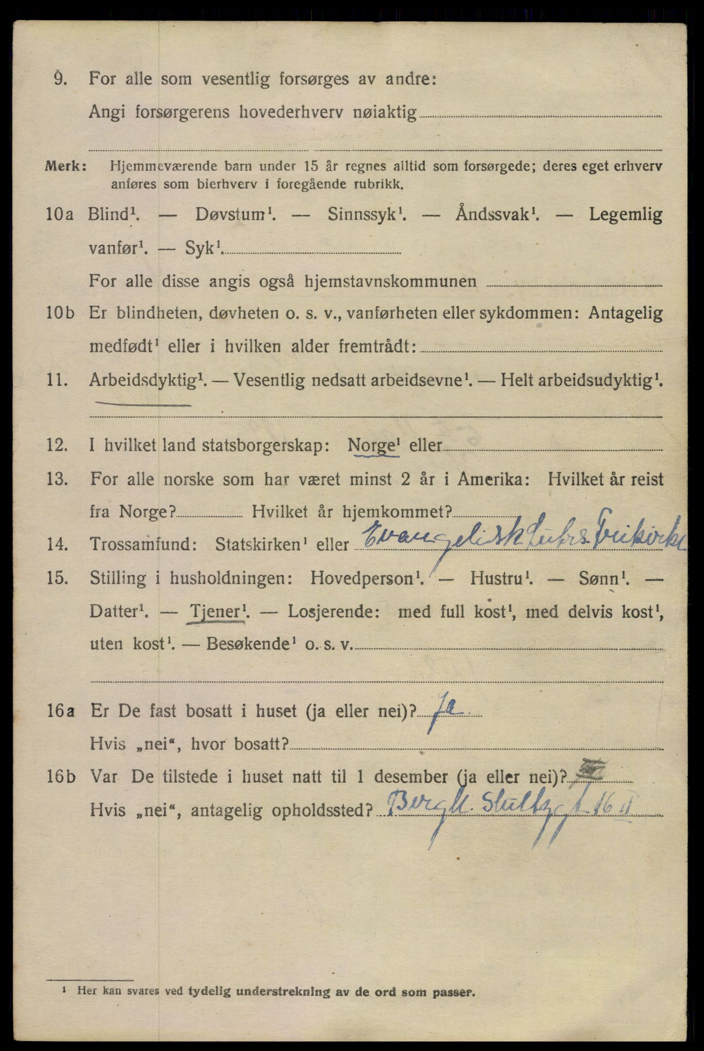 SAO, 1920 census for Kristiania, 1920, p. 326696