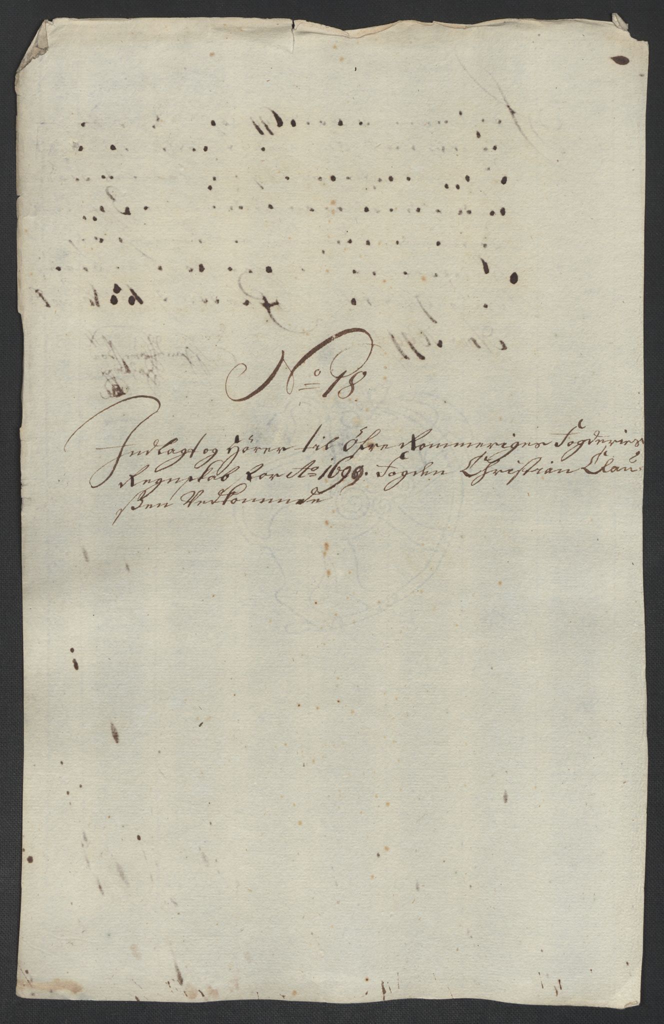 Rentekammeret inntil 1814, Reviderte regnskaper, Fogderegnskap, AV/RA-EA-4092/R12/L0711: Fogderegnskap Øvre Romerike, 1699, p. 299