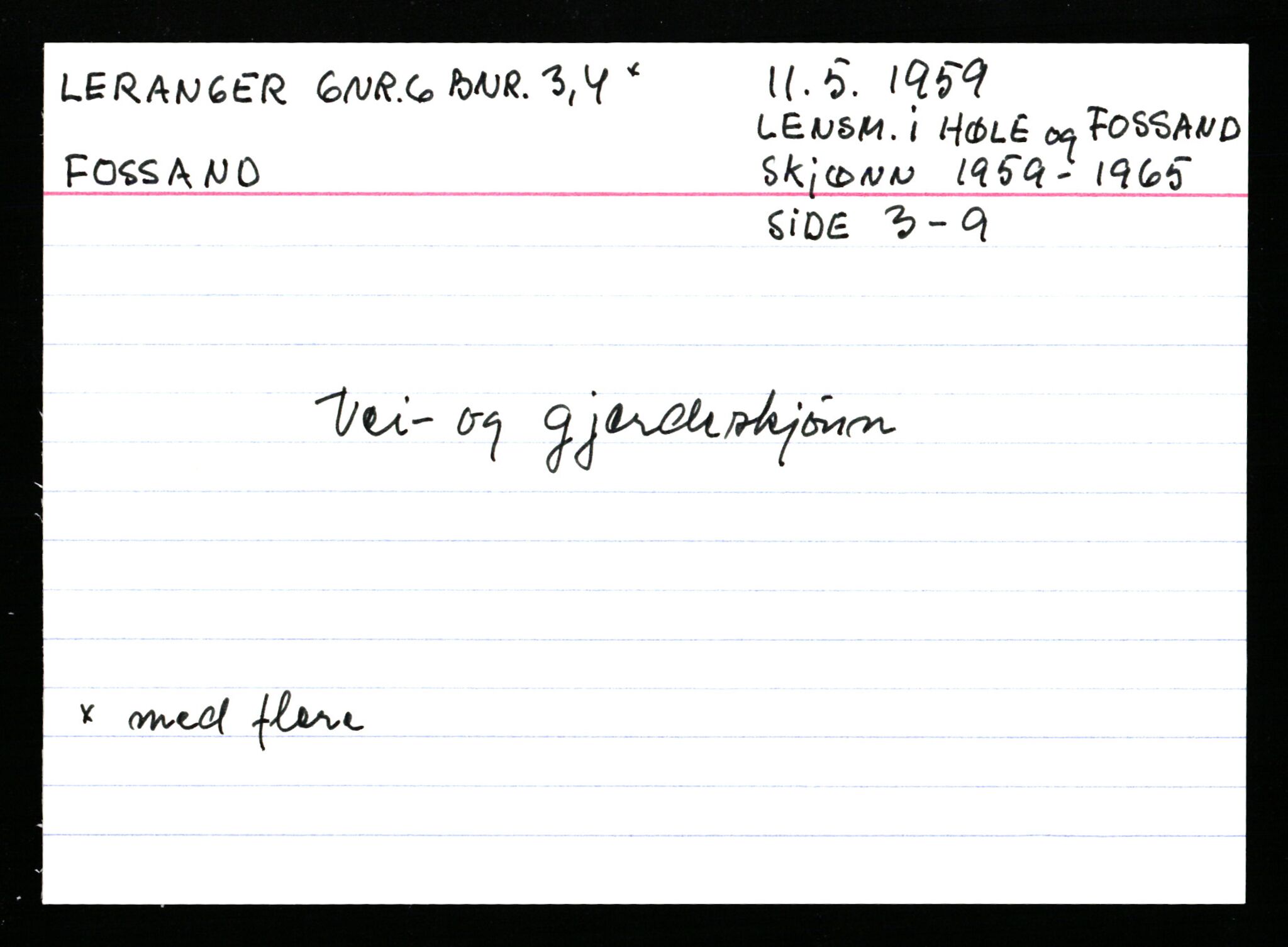 Statsarkivet i Stavanger, AV/SAST-A-101971/03/Y/Ym/L0035: Åstedskort sortert etter gårdsnavn: Leiranger - Lindanger, 1600-1950, p. 109