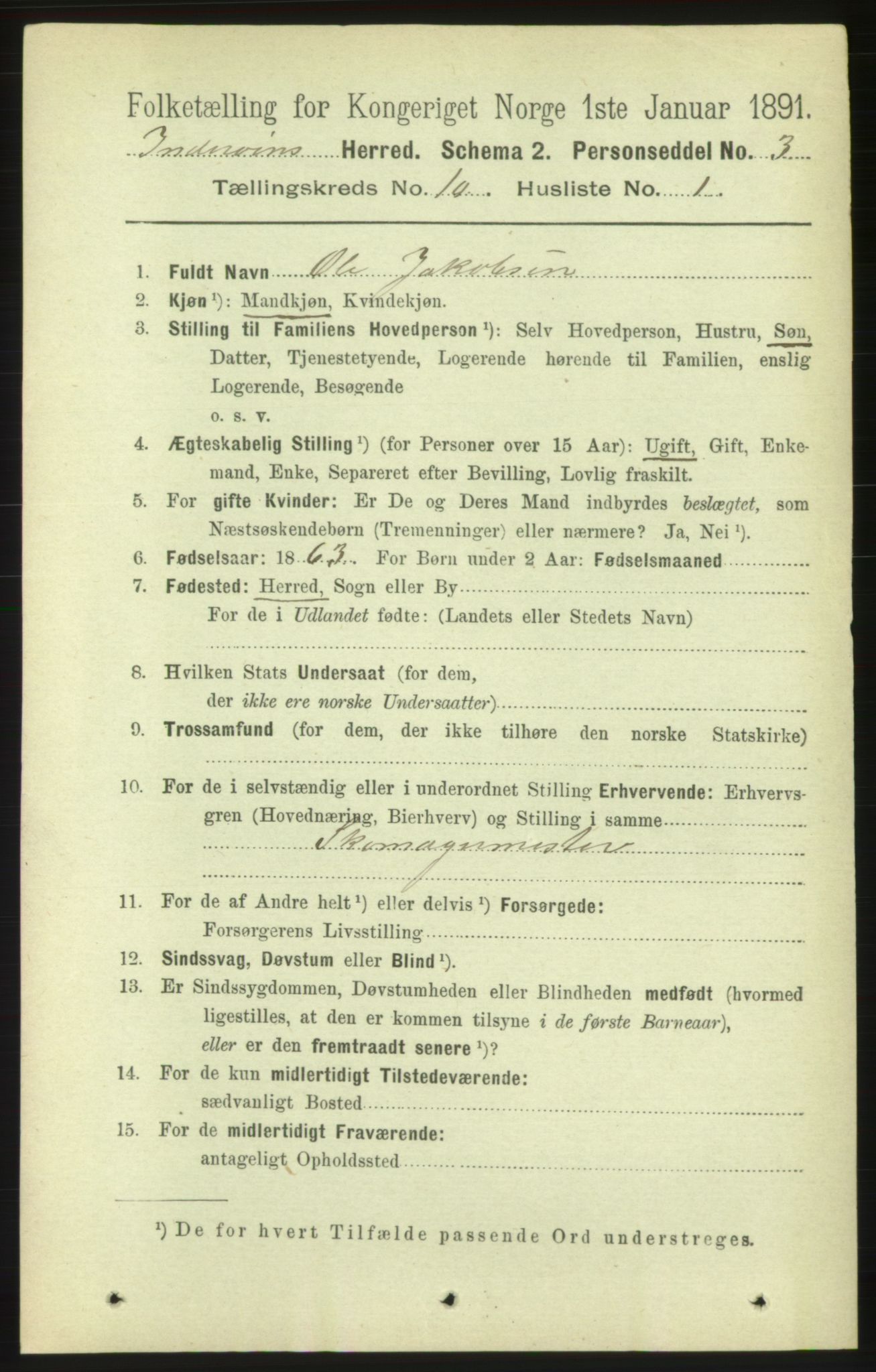 RA, 1891 census for 1729 Inderøy, 1891, p. 5573