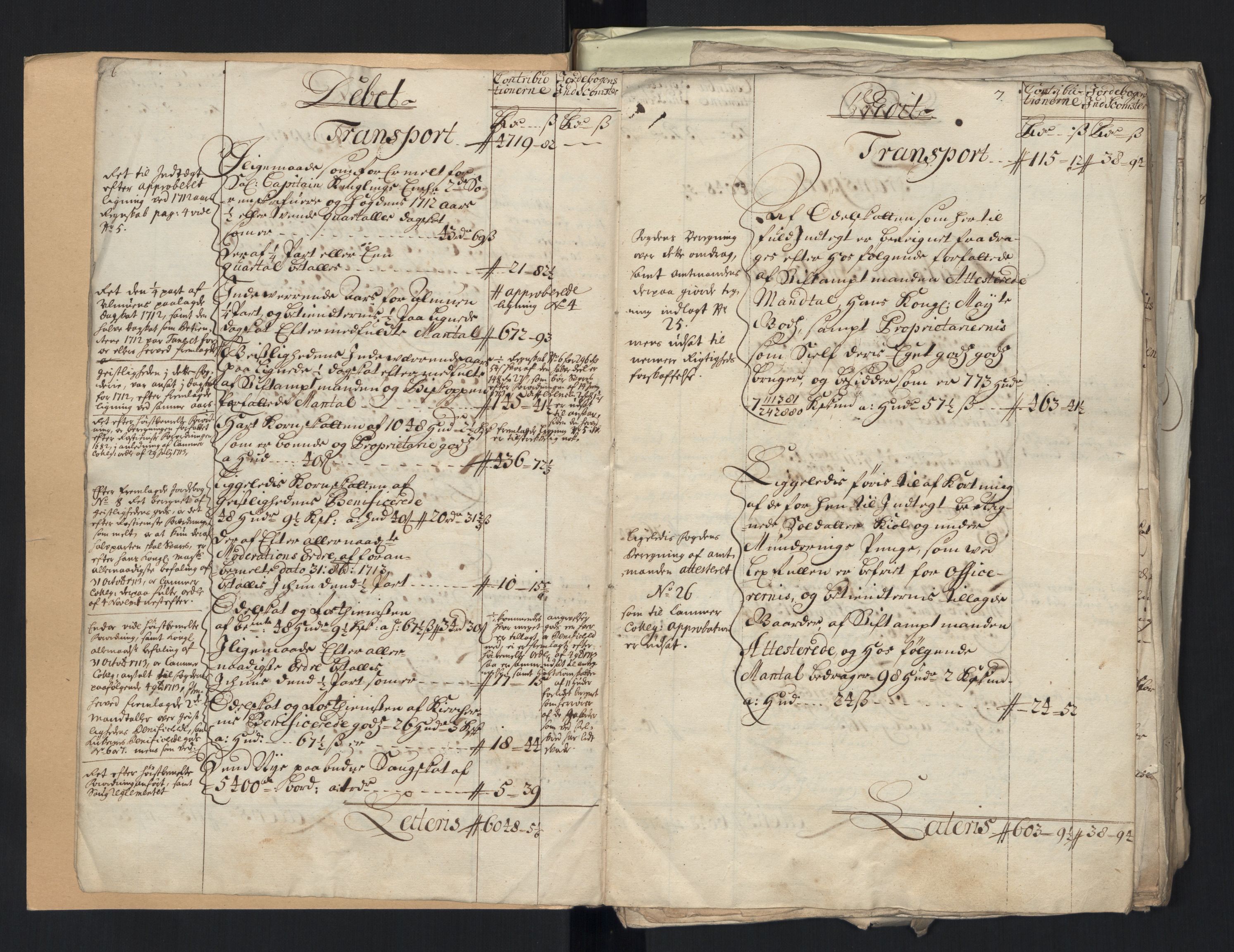 Rentekammeret inntil 1814, Reviderte regnskaper, Fogderegnskap, AV/RA-EA-4092/R40/L2450: Fogderegnskap Råbyggelag, 1712-1713, p. 257