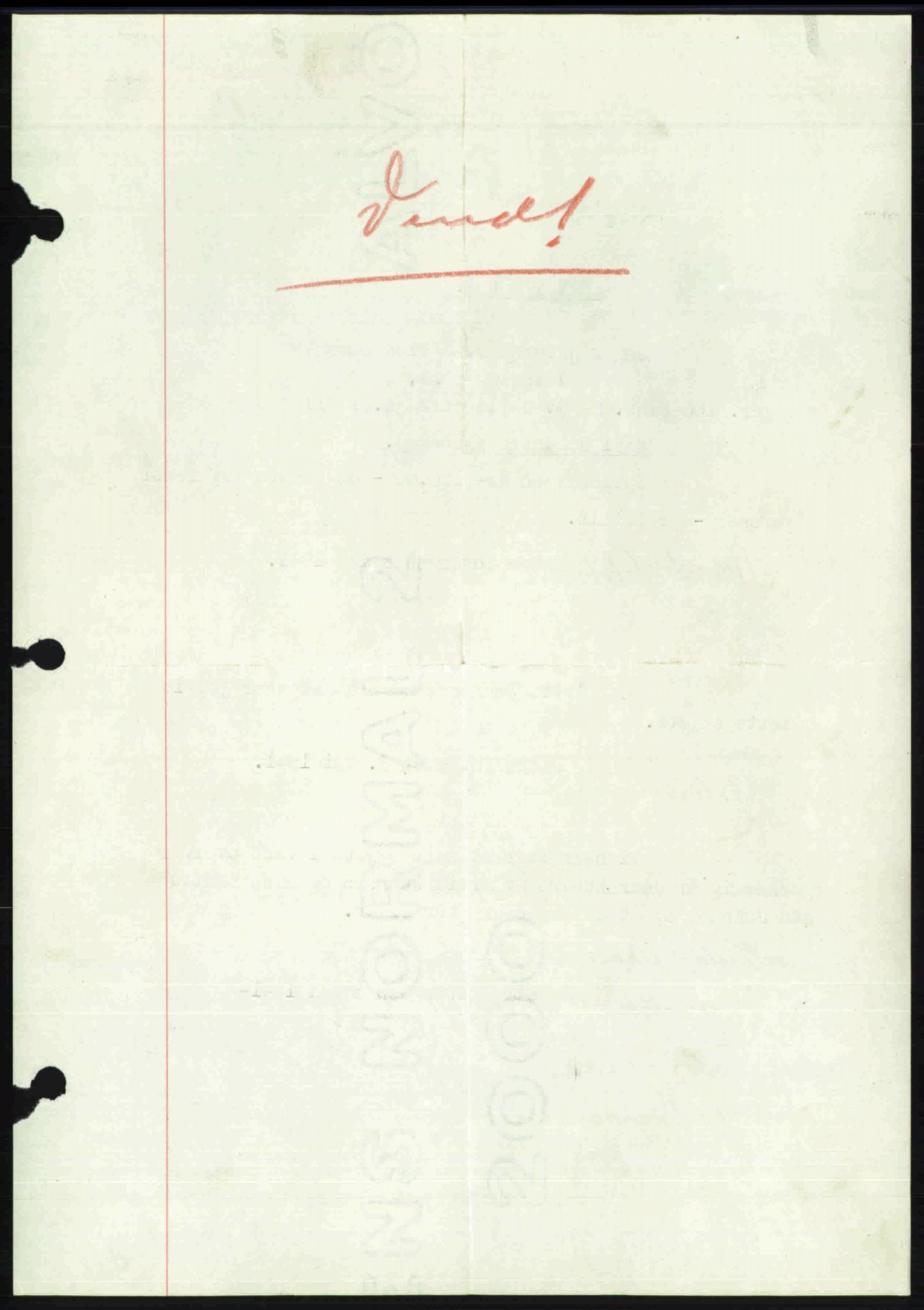 Toten tingrett, SAH/TING-006/H/Hb/Hbc/L0008: Mortgage book no. Hbc-08, 1941-1941, Diary no: : 923/1941