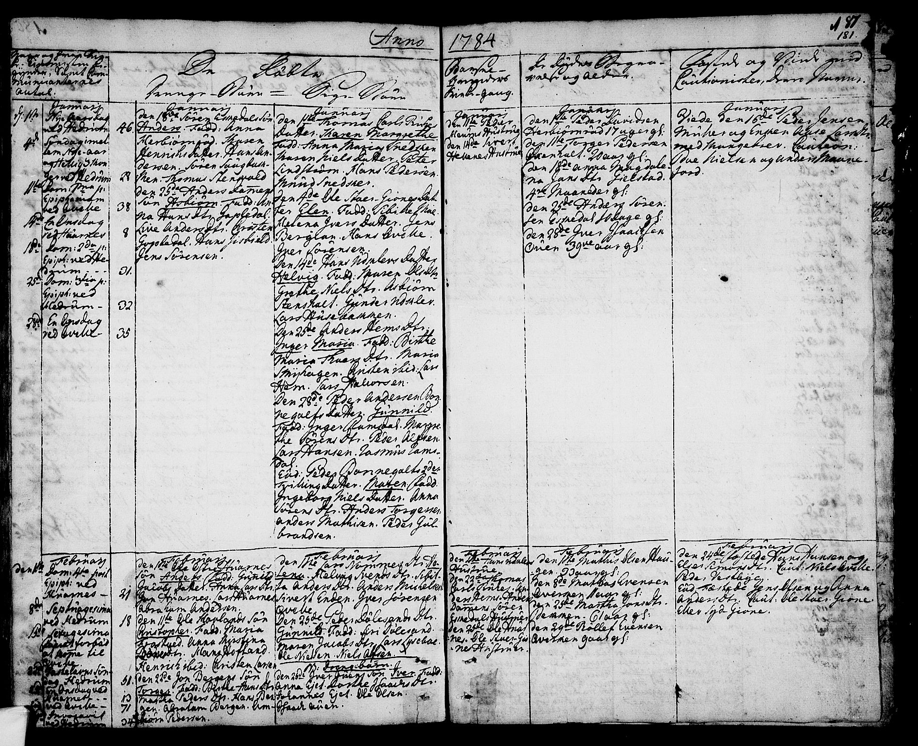 Hedrum kirkebøker, SAKO/A-344/F/Fa/L0001: Parish register (official) no. I 1, 1751-1785, p. 181