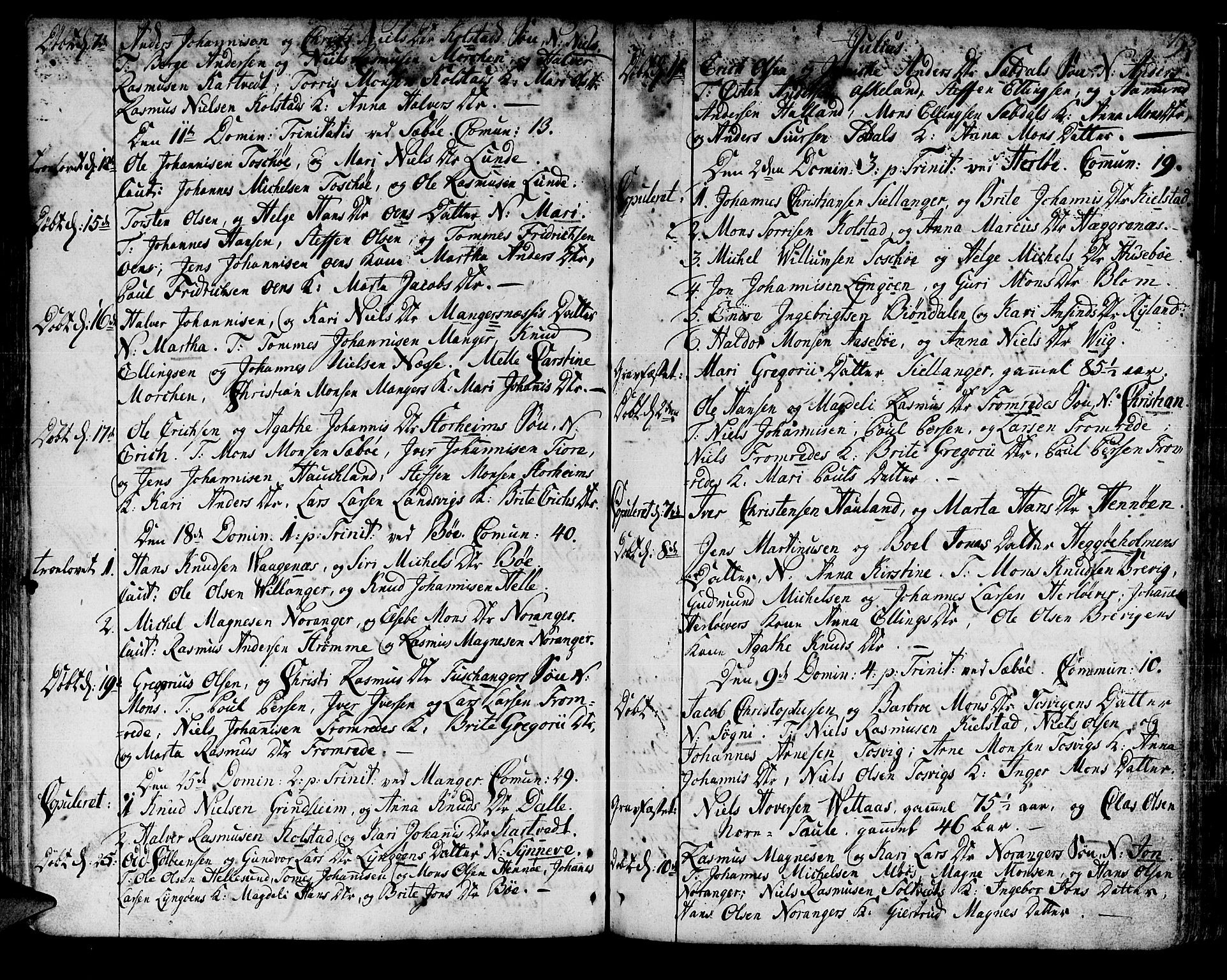 Manger sokneprestembete, AV/SAB-A-76801/H/Haa: Parish register (official) no. A 1, 1759-1791, p. 195