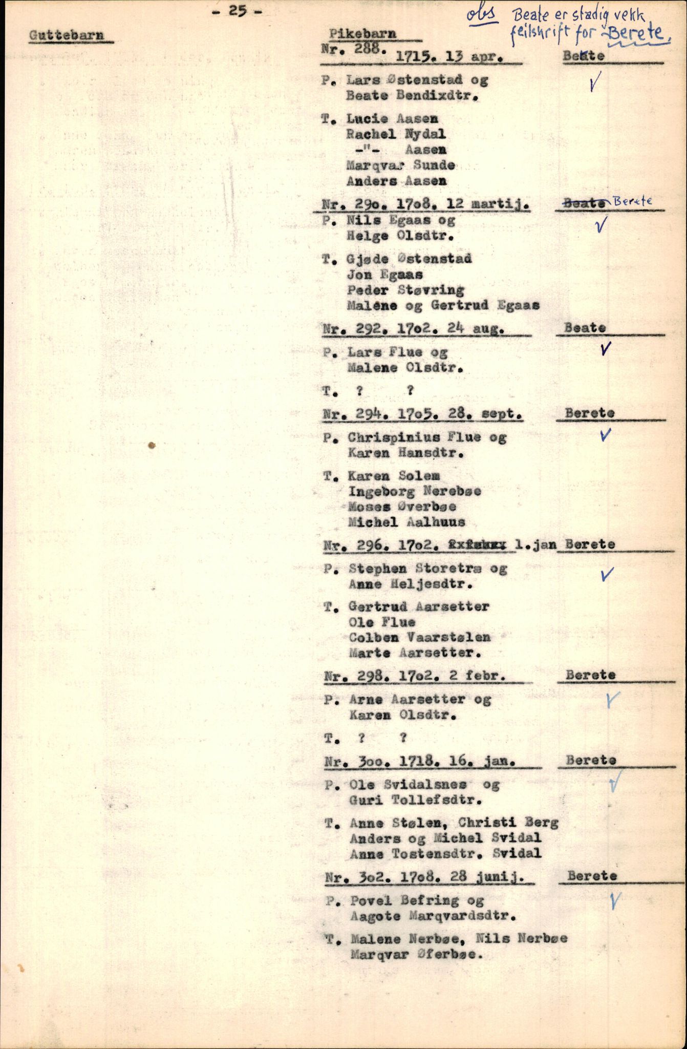 Samling av fulltekstavskrifter, SAB/FULLTEKST/B/14/0005: Jølster sokneprestembete, ministerialbok nr. A 1, 1696-1728, p. 26