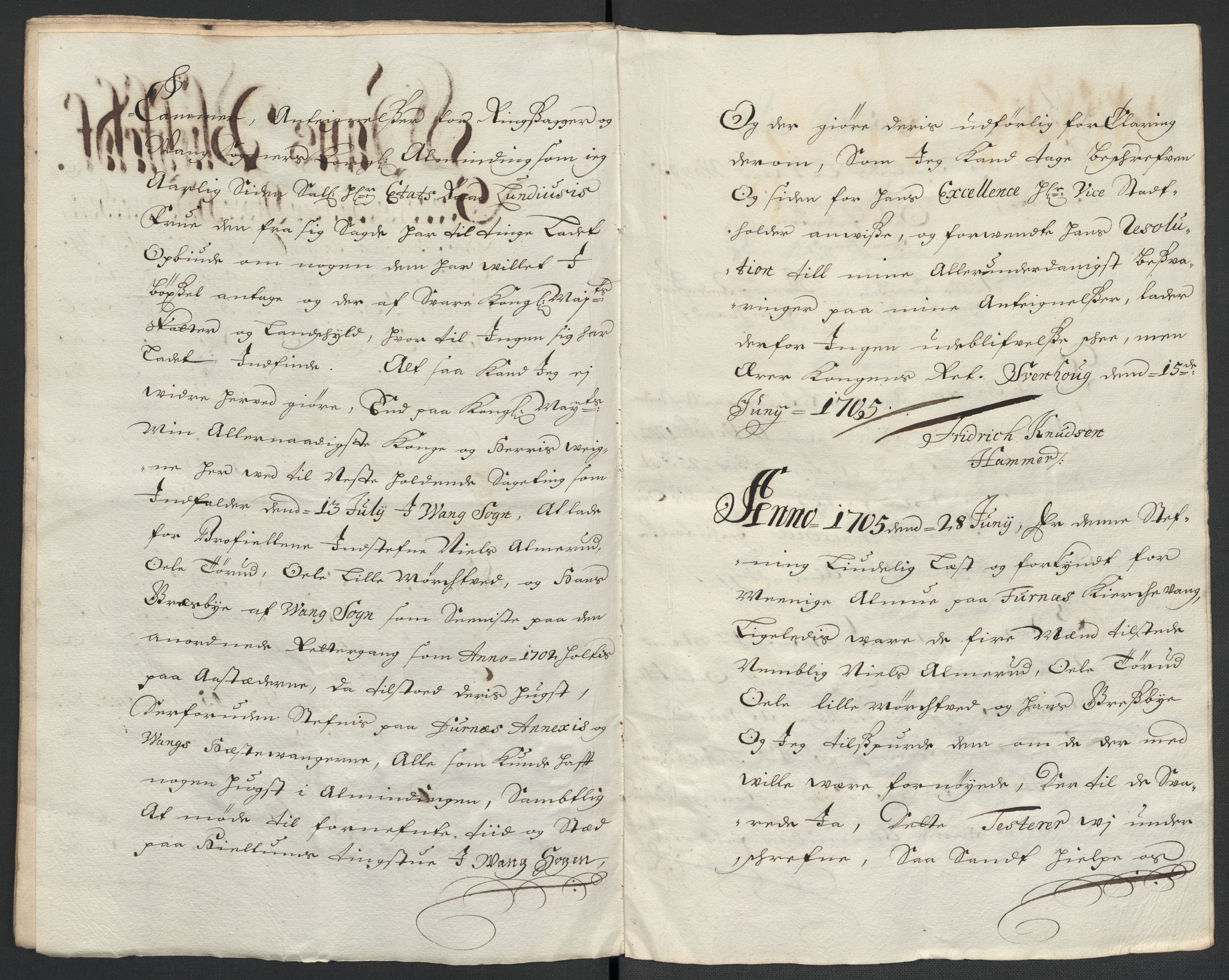 Rentekammeret inntil 1814, Reviderte regnskaper, Fogderegnskap, AV/RA-EA-4092/R16/L1041: Fogderegnskap Hedmark, 1703-1704, p. 478