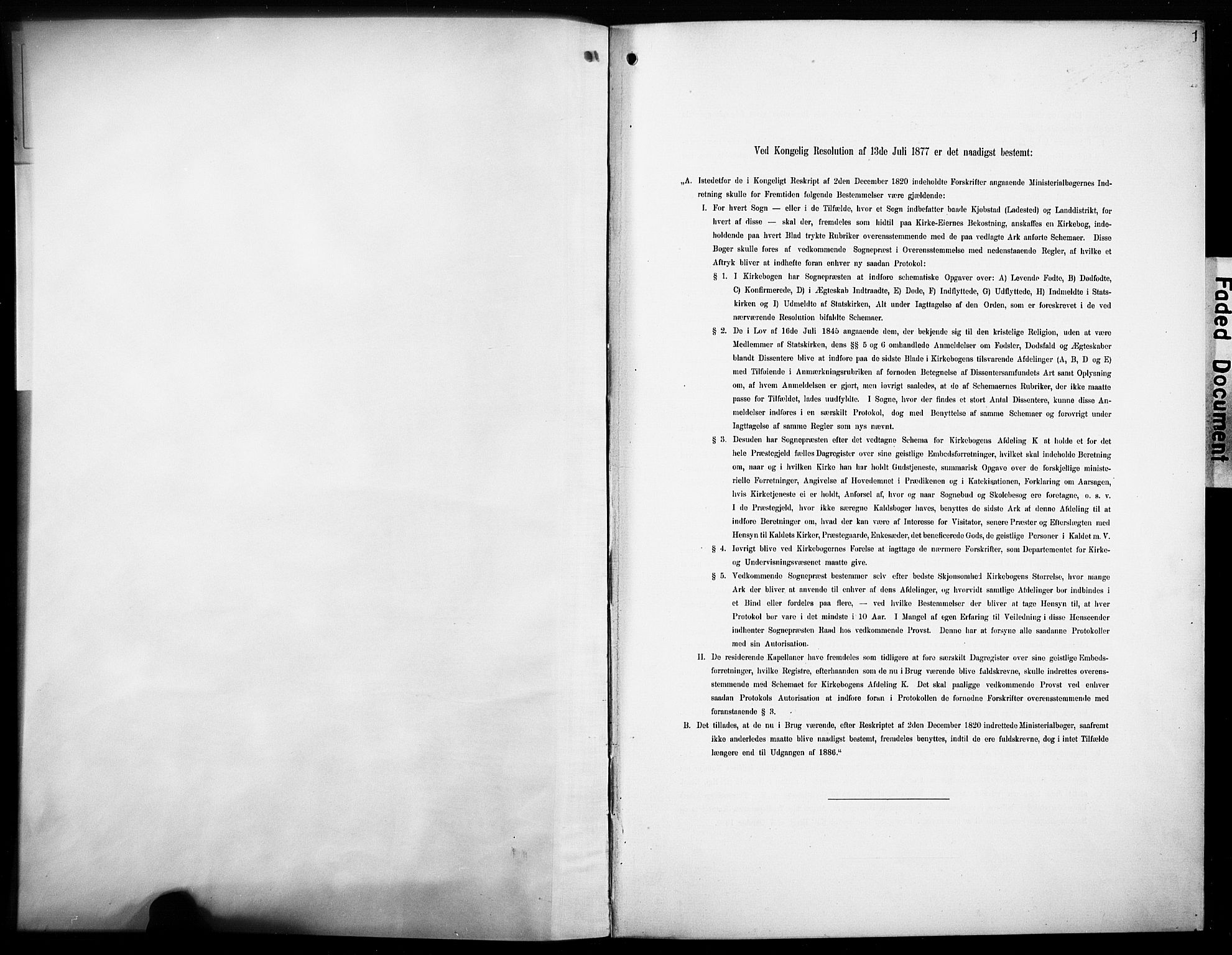 Øyer prestekontor, SAH/PREST-084/H/Ha/Haa/L0010: Parish register (official) no. 10, 1906-1919, p. 1