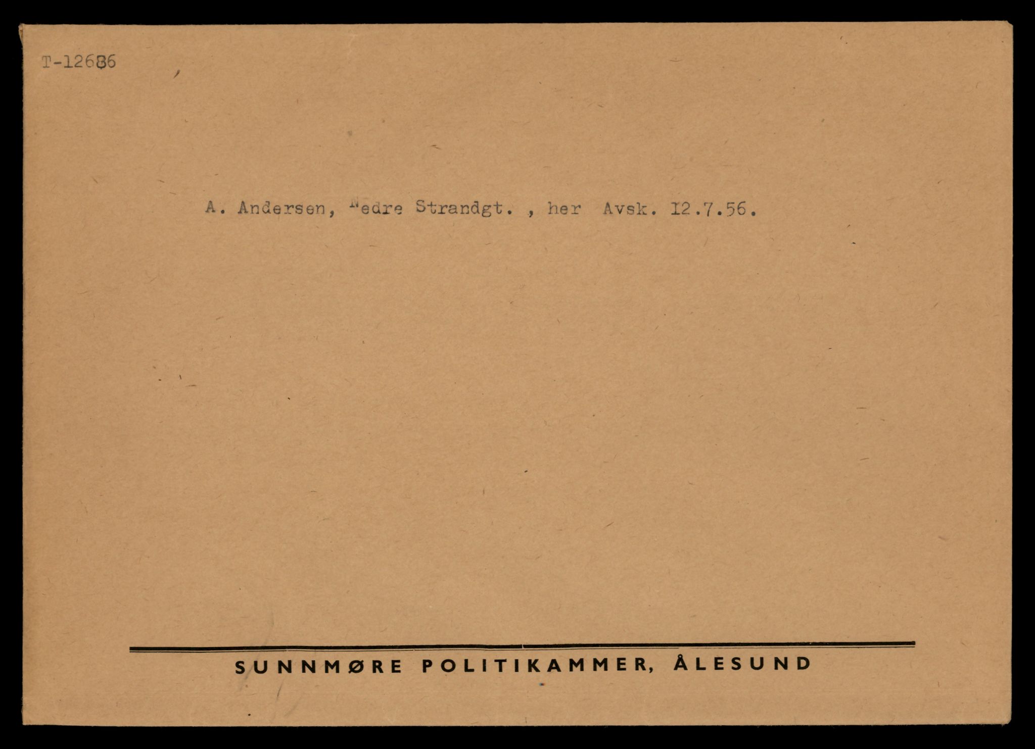 Møre og Romsdal vegkontor - Ålesund trafikkstasjon, AV/SAT-A-4099/F/Fe/L0035: Registreringskort for kjøretøy T 12653 - T 12829, 1927-1998, p. 685