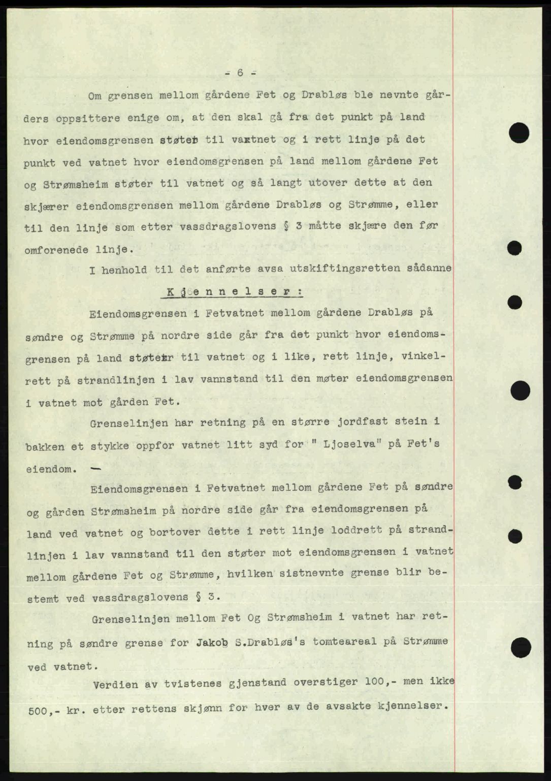 Nordre Sunnmøre sorenskriveri, AV/SAT-A-0006/1/2/2C/2Ca: Mortgage book no. A24, 1947-1947, Diary no: : 324/1947