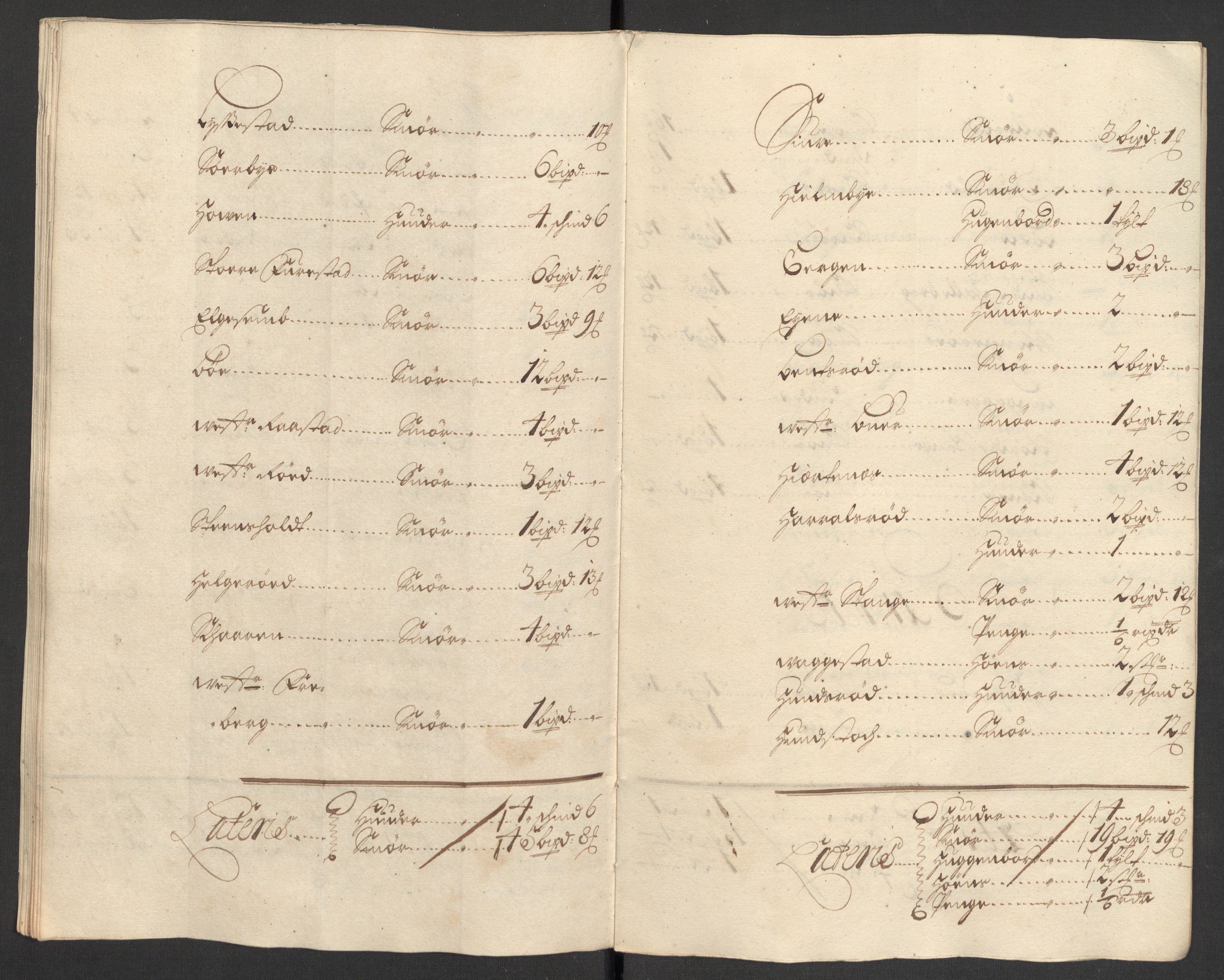 Rentekammeret inntil 1814, Reviderte regnskaper, Fogderegnskap, AV/RA-EA-4092/R33/L1976: Fogderegnskap Larvik grevskap, 1698-1701, p. 207