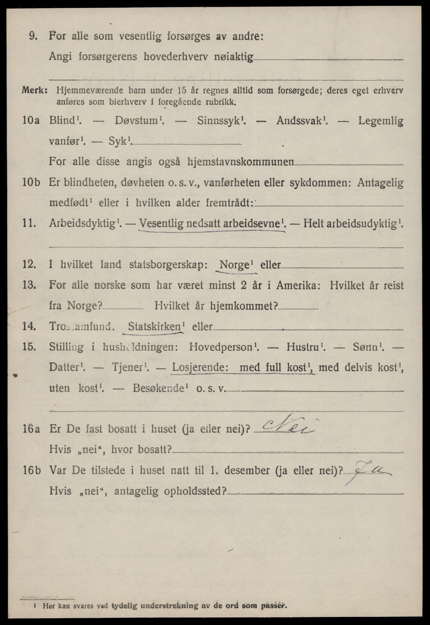 SAT, 1920 census for Bolsøy, 1920, p. 5328